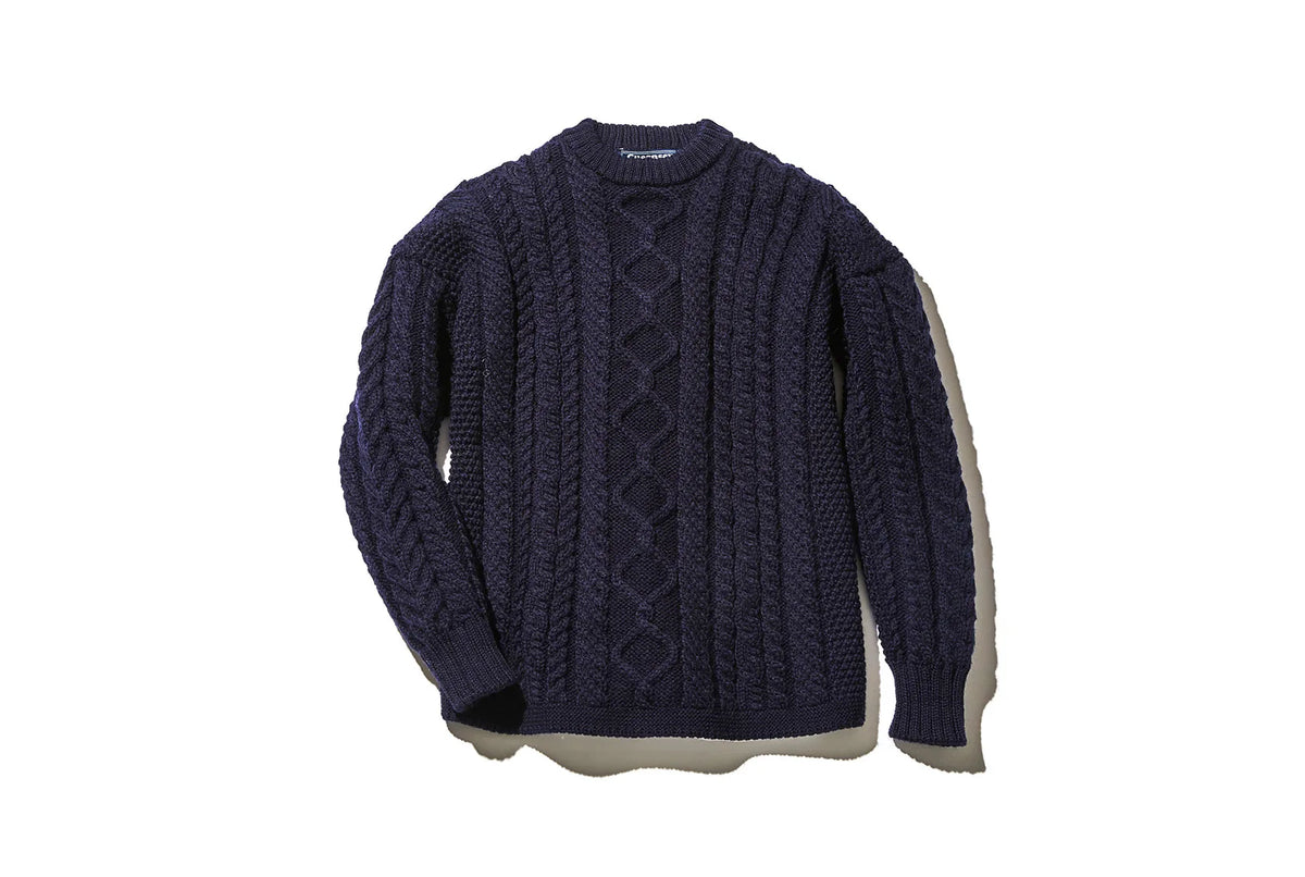 A Guernsey Woollens Black Sweater