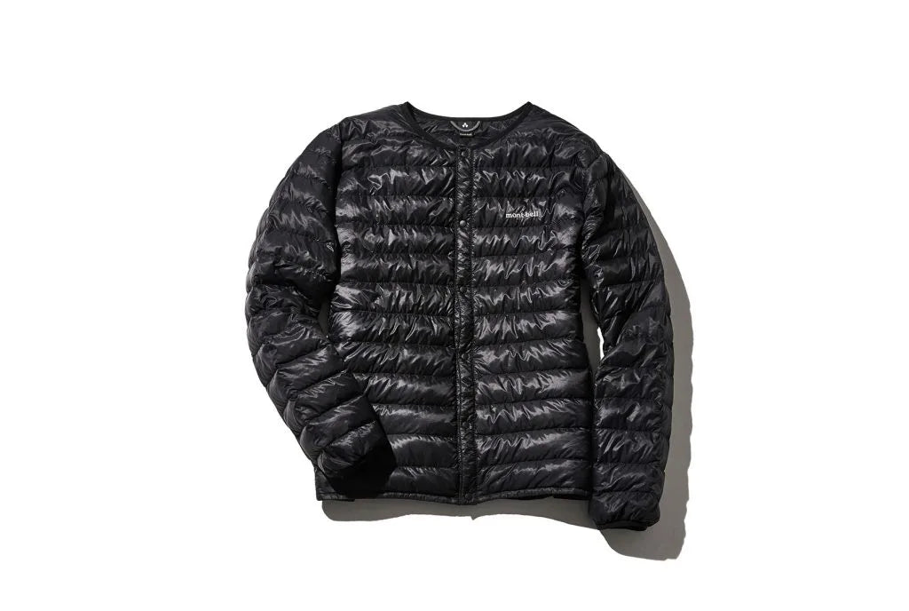 Black down jacket