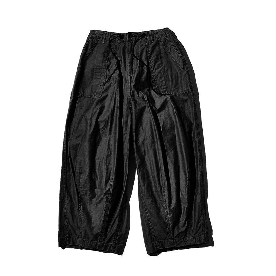 Black cargo pants
