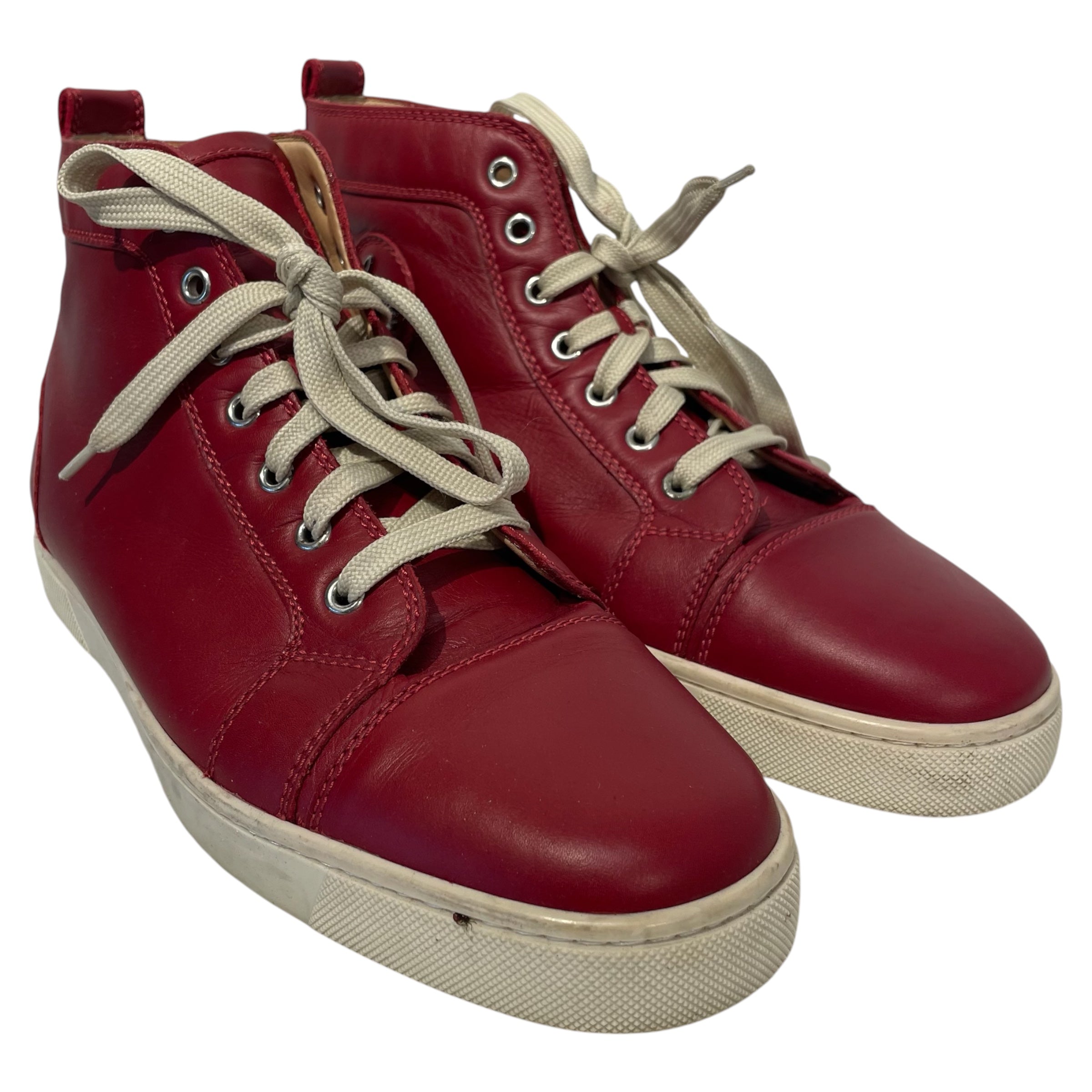 Christian Louboutin/Hi-Sneakers/EU 42.5/Leather/RED/ view 1