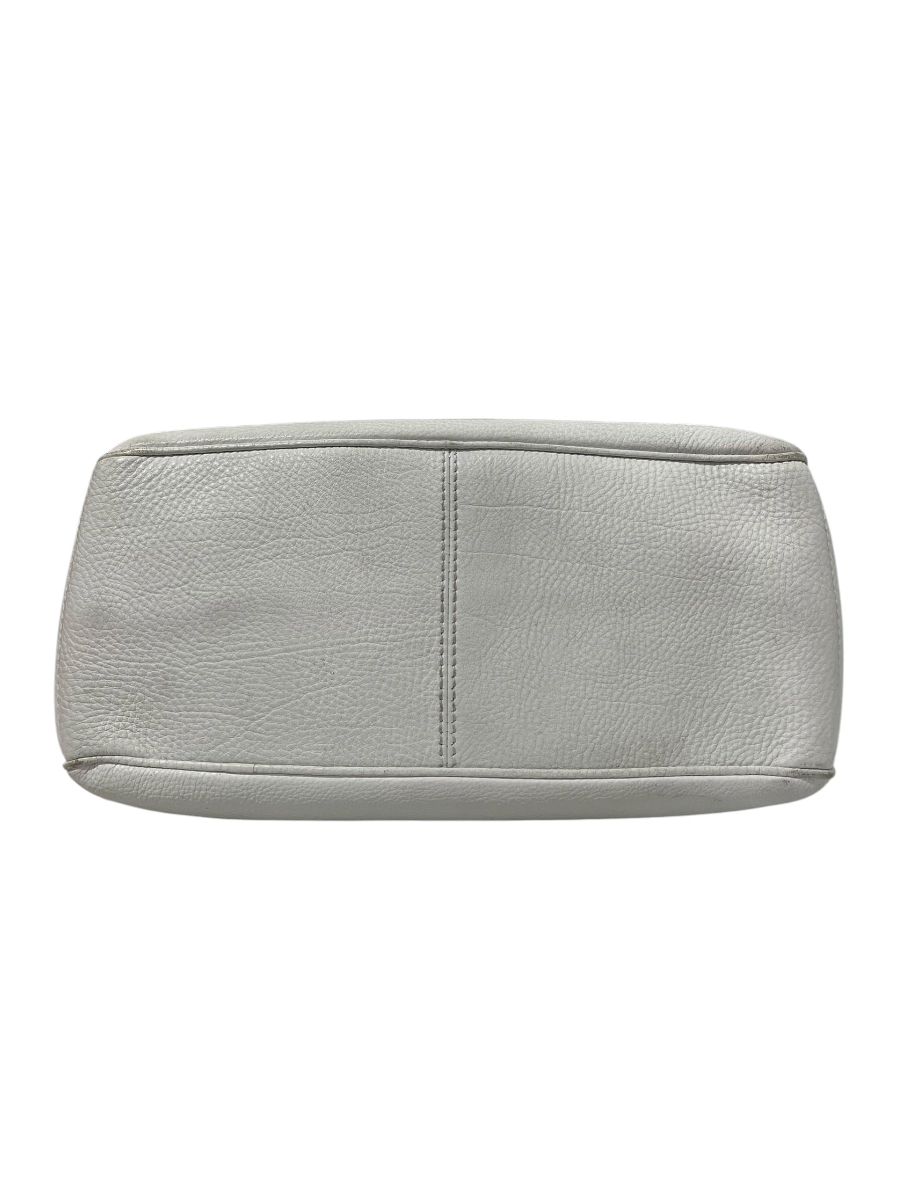CELINE/Bag/Leather/WHT/BOOGIE BAG GLD HARDWARE view 3