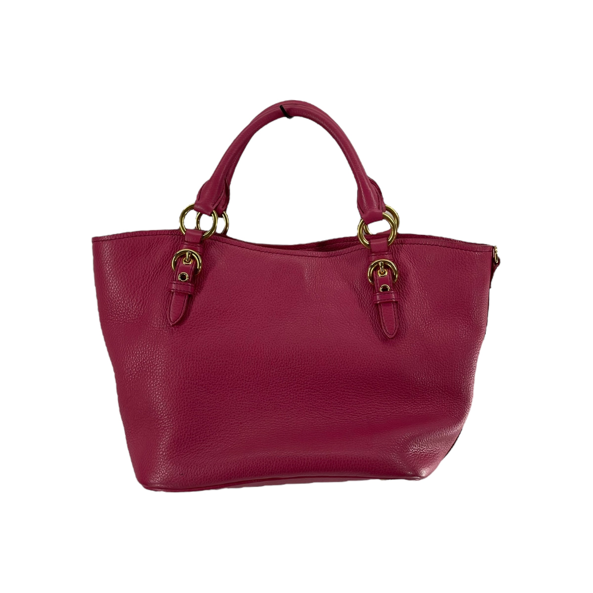 MIU MIU/Hand Bag/Leather/PNK/GOLD HARDWARE view 2