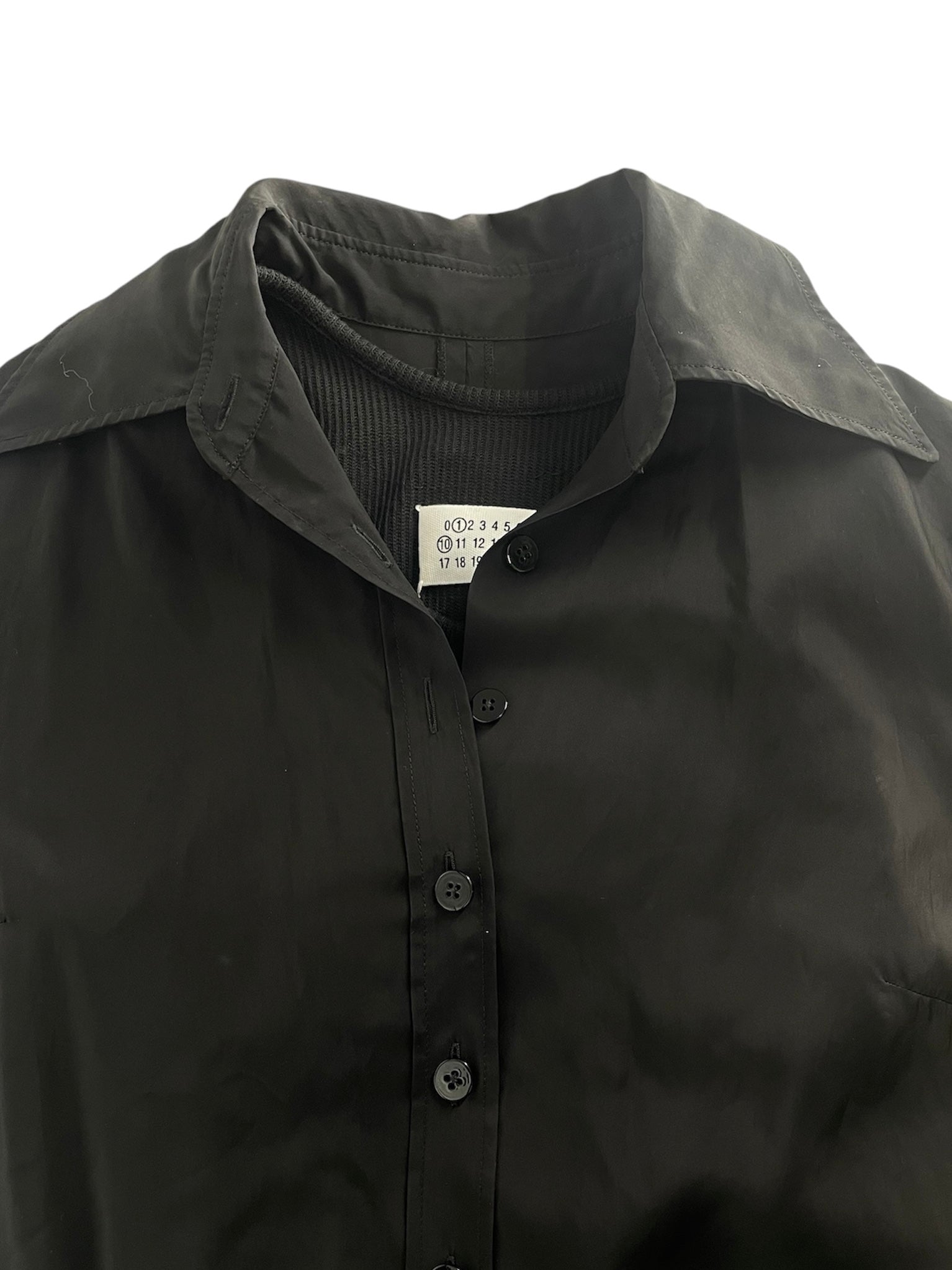 Maison Margiela/SL Dress/42/BLK/ANONYMITY OF LINING DRESS view 5