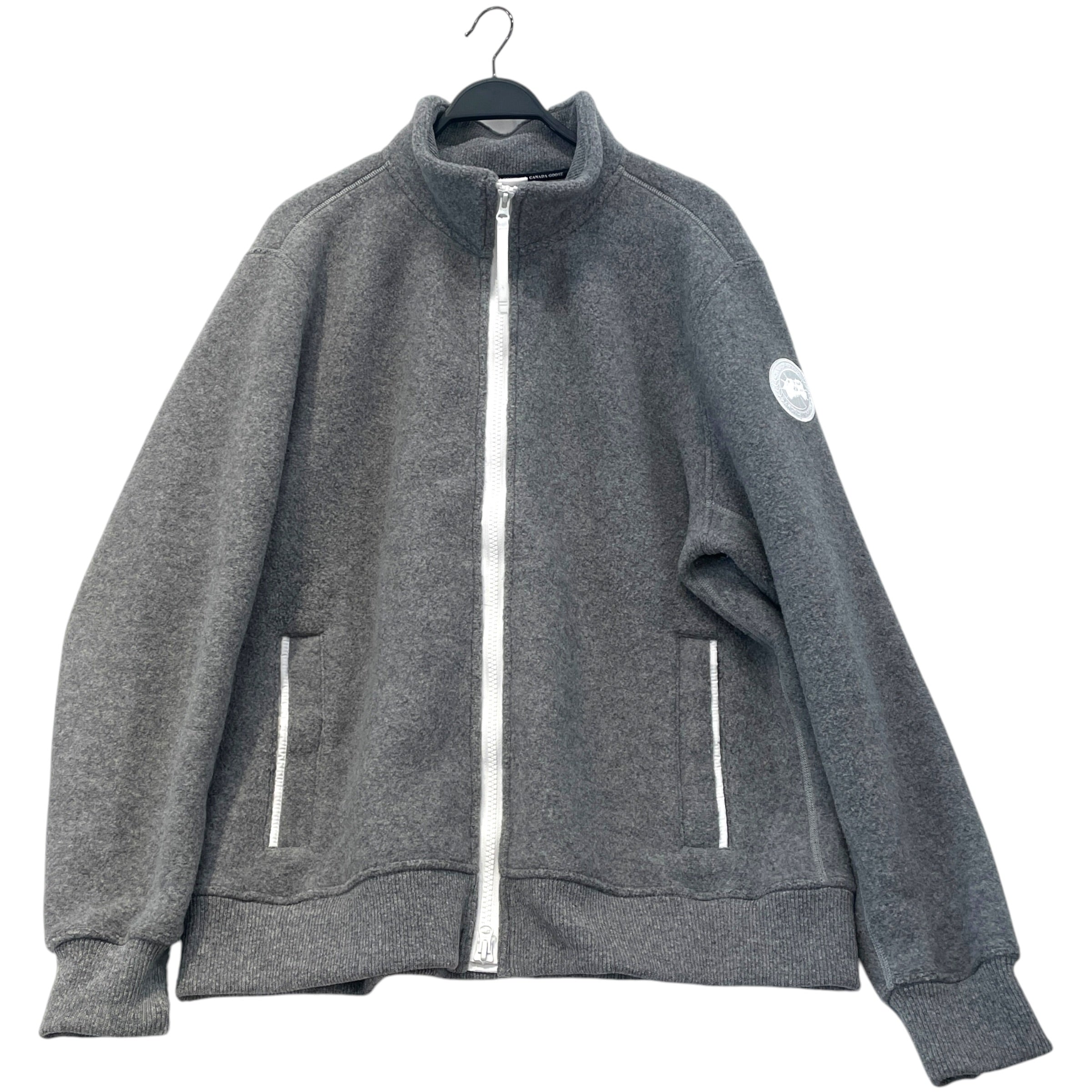 CANADA GOOSE/Fleece Jkt/XXL/Wool/GRY/zip-up fleece jacket view 1