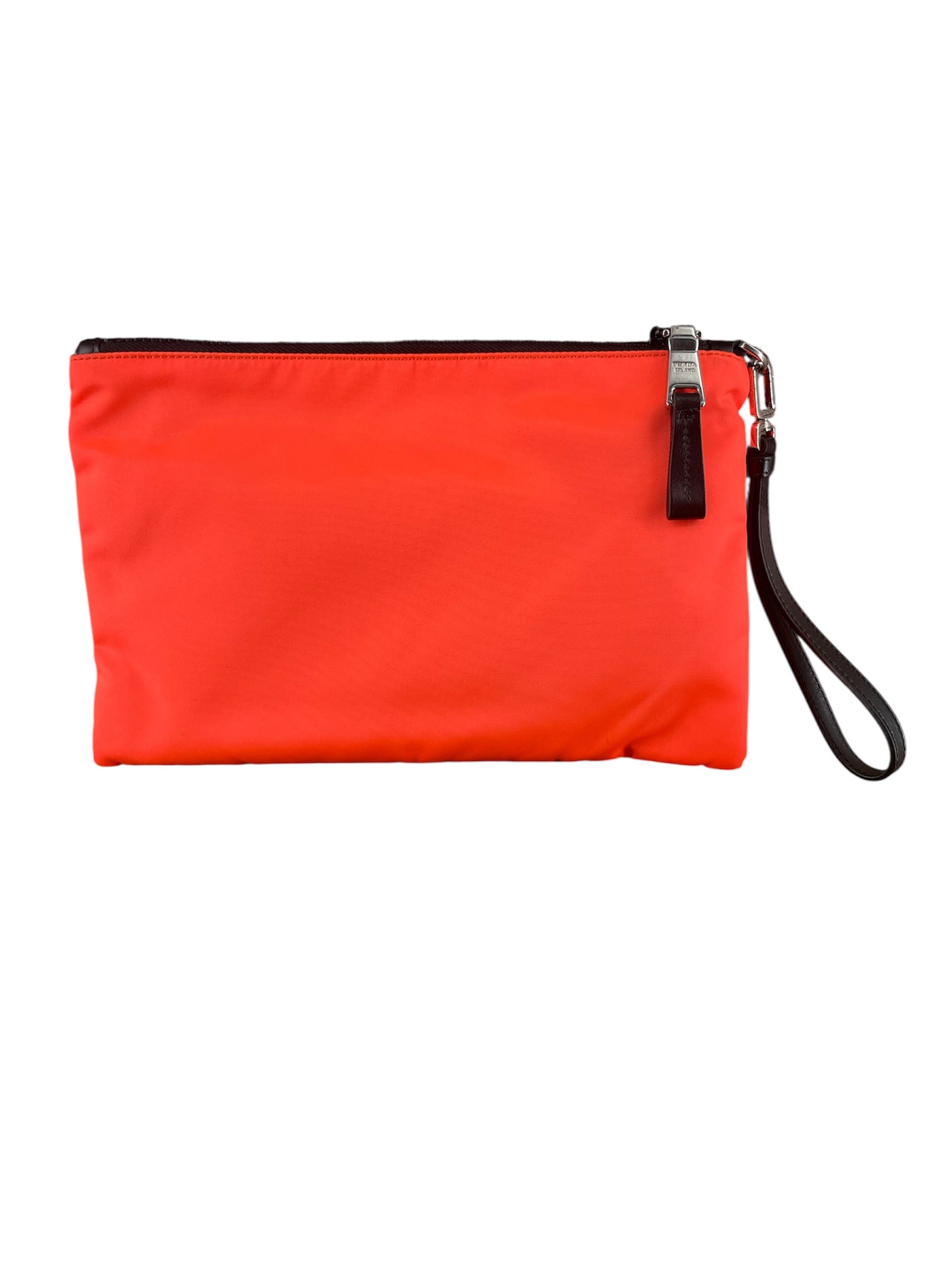 PRADA/Clutch Bag/Nylon/ORN/NYLON TESSUTO CLUTCH view 2