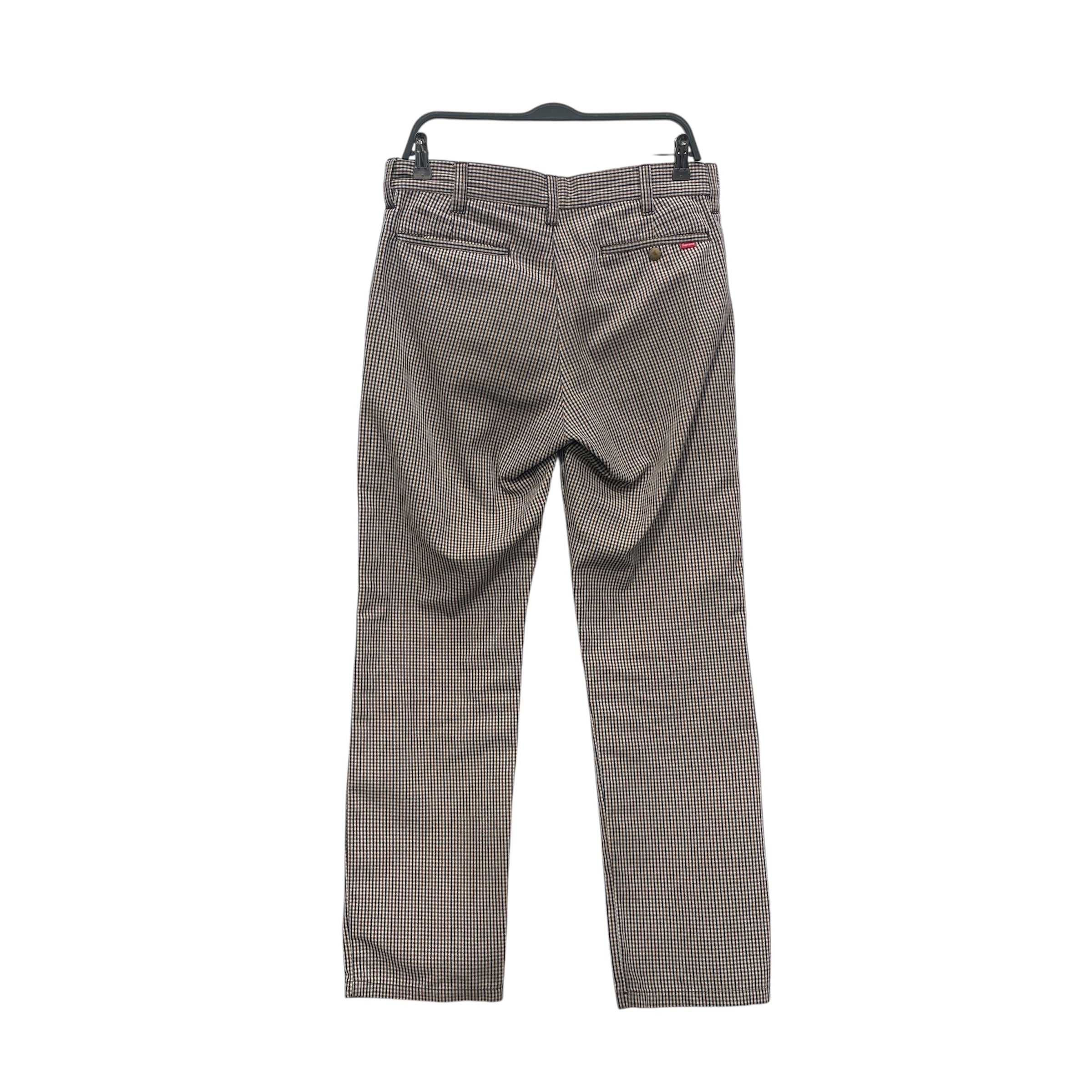 Supreme/Pants/30/Polyester/BEG/Houndstooth Check/101837 view 2