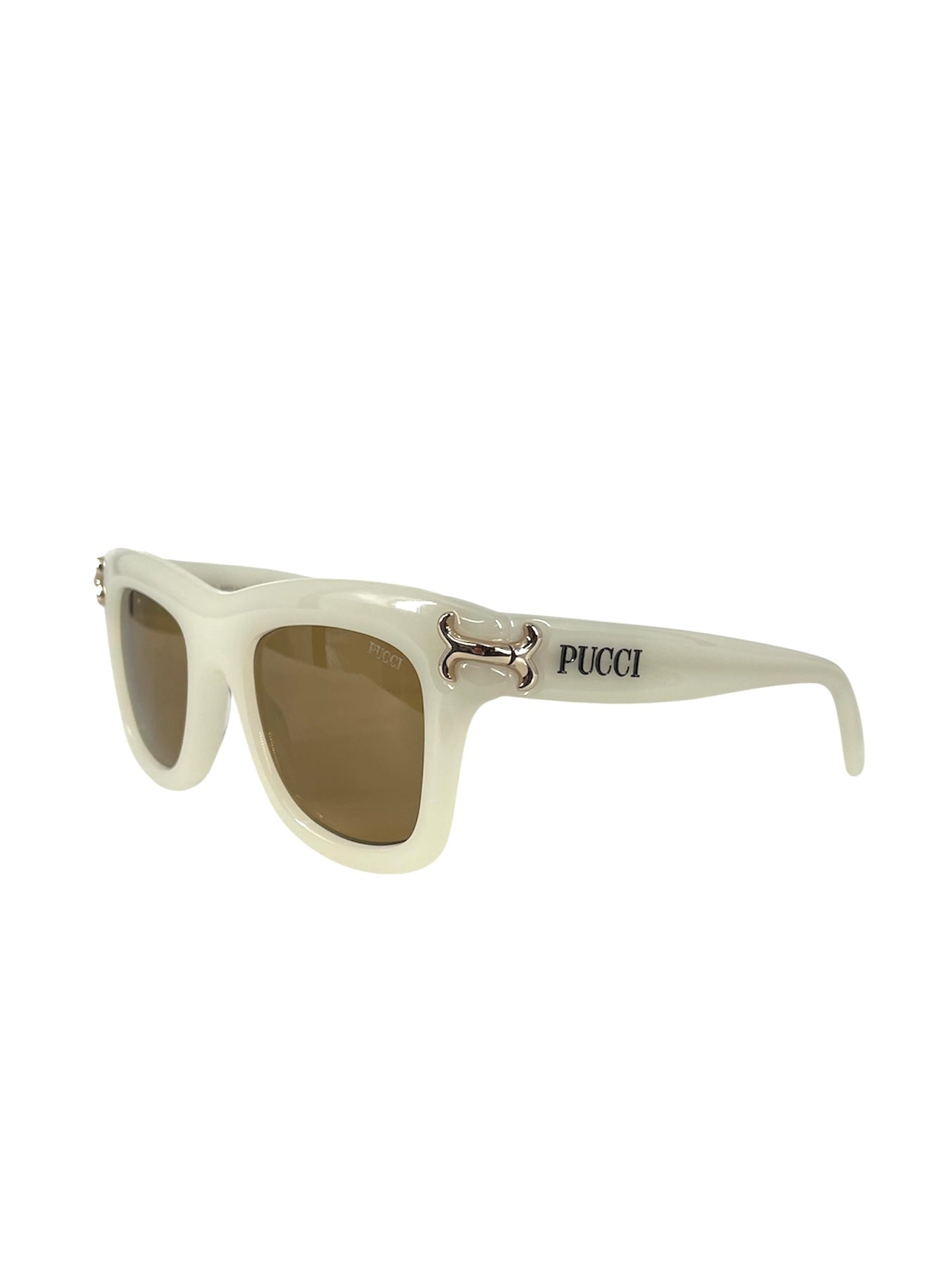 EMILIO PUCCI/Sunglasses/Plastic/WHT/EP222 21E view 4