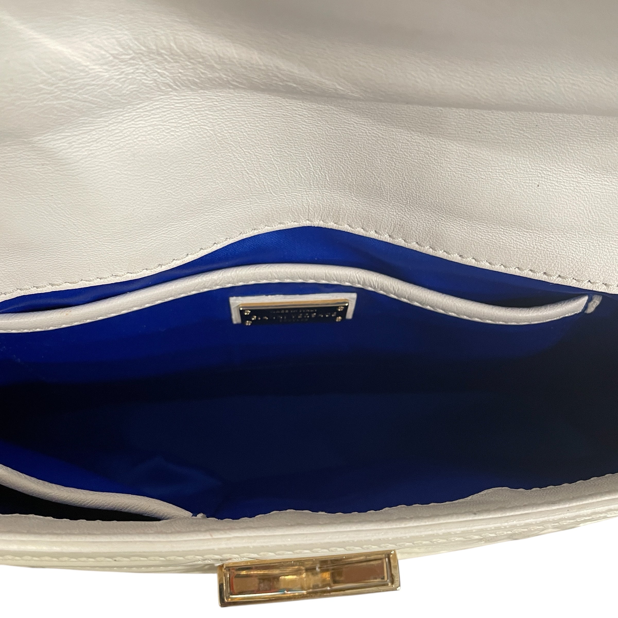GIANNI VERSACE/Bag/WHT/Patent Leather Quilted view 3