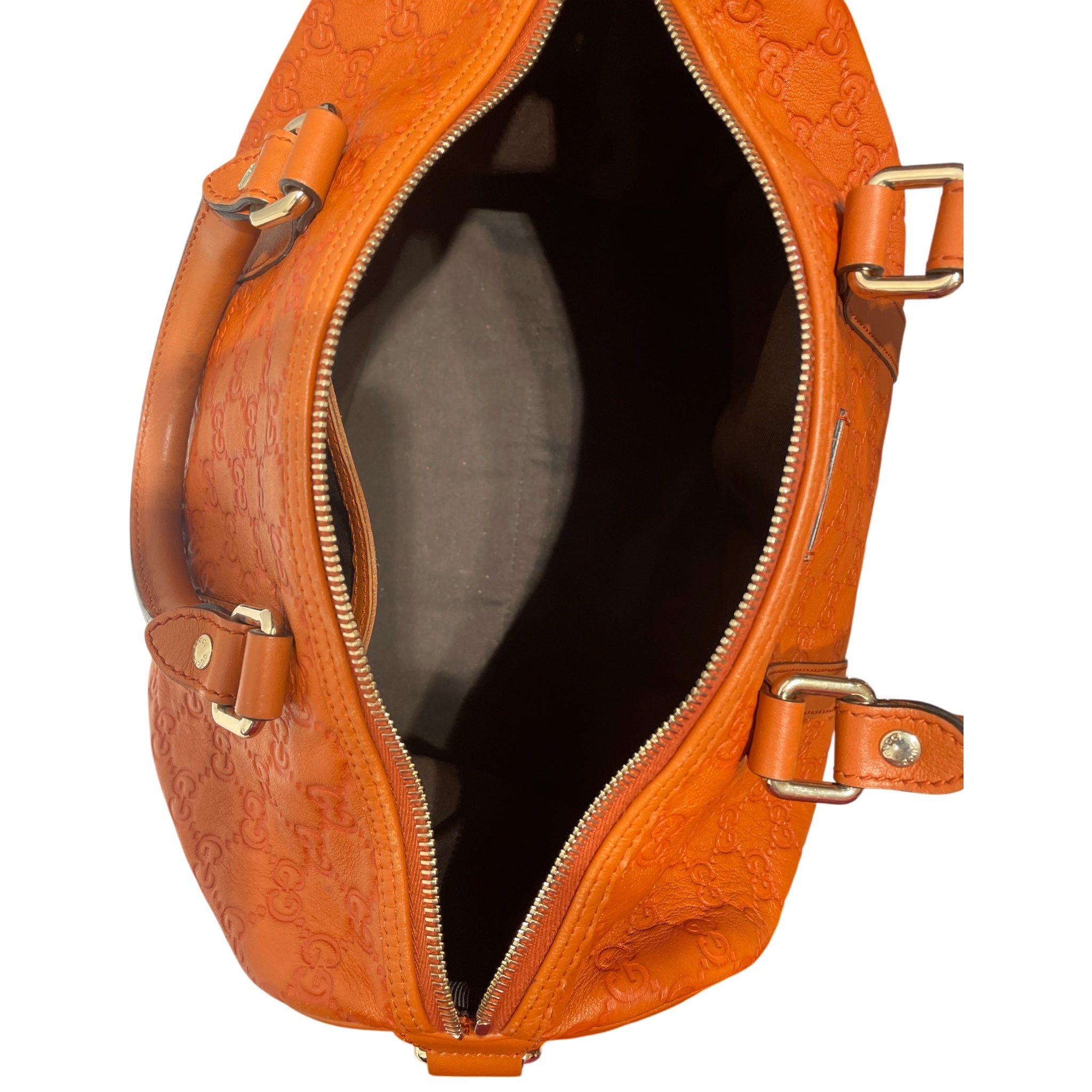 GUCCI/Bag/Monogram/ORN/GUCCISSIMA BOSTON ORANGE view 4