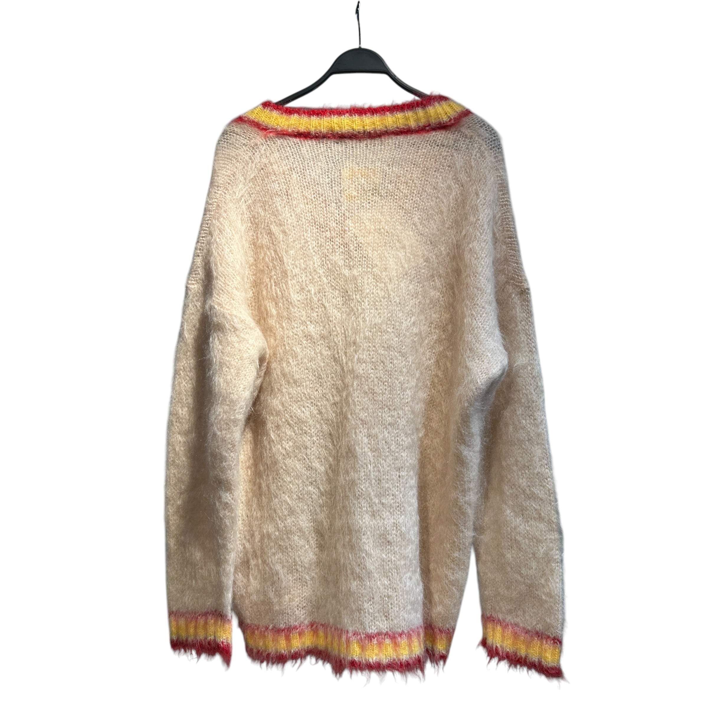 MARNI/Sweater/42/Mohair/CRM/V-Neck Mohair Sweater view 2