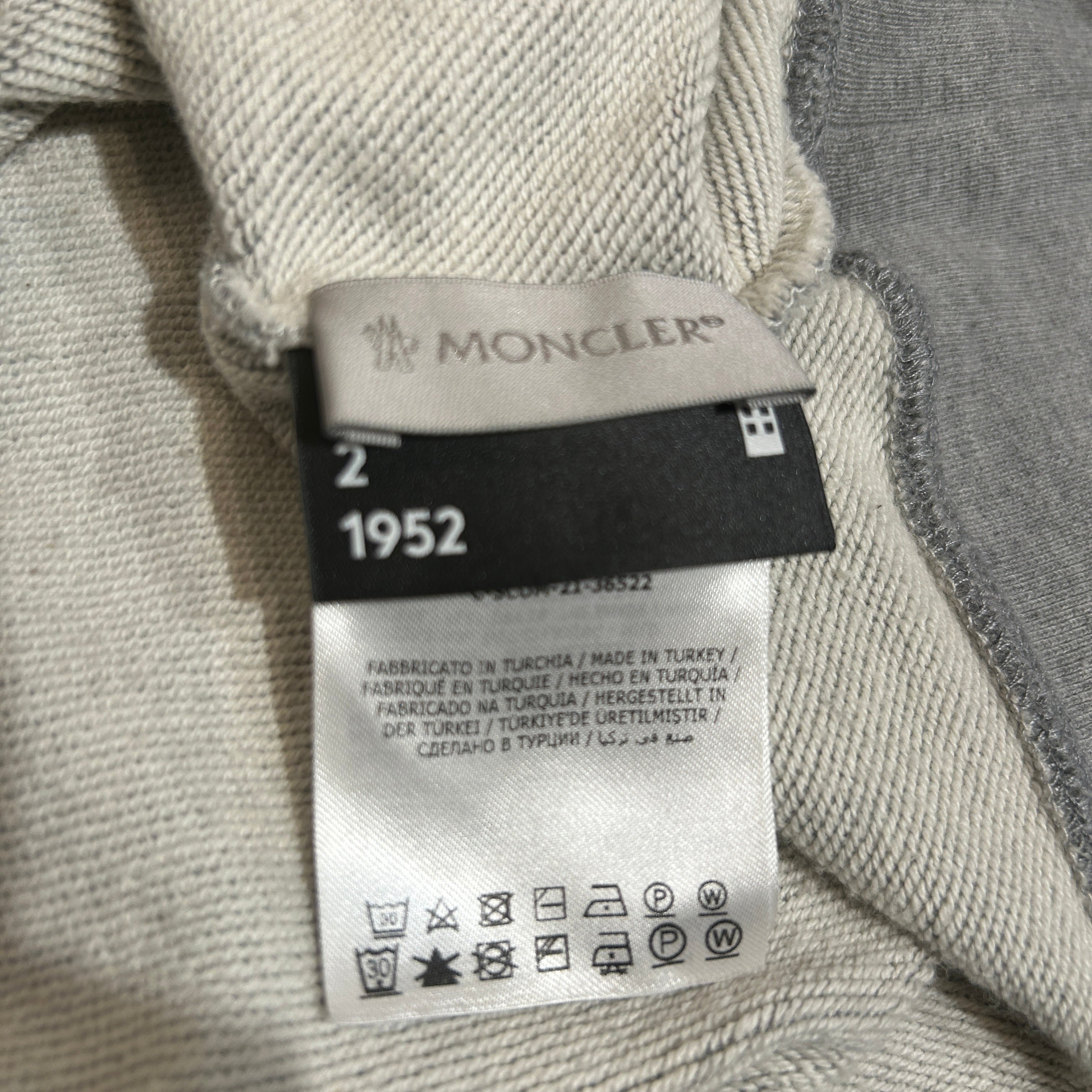 MONCLER/Sweatshirt/2/Cotton/SLV/moncler orange logo view 4