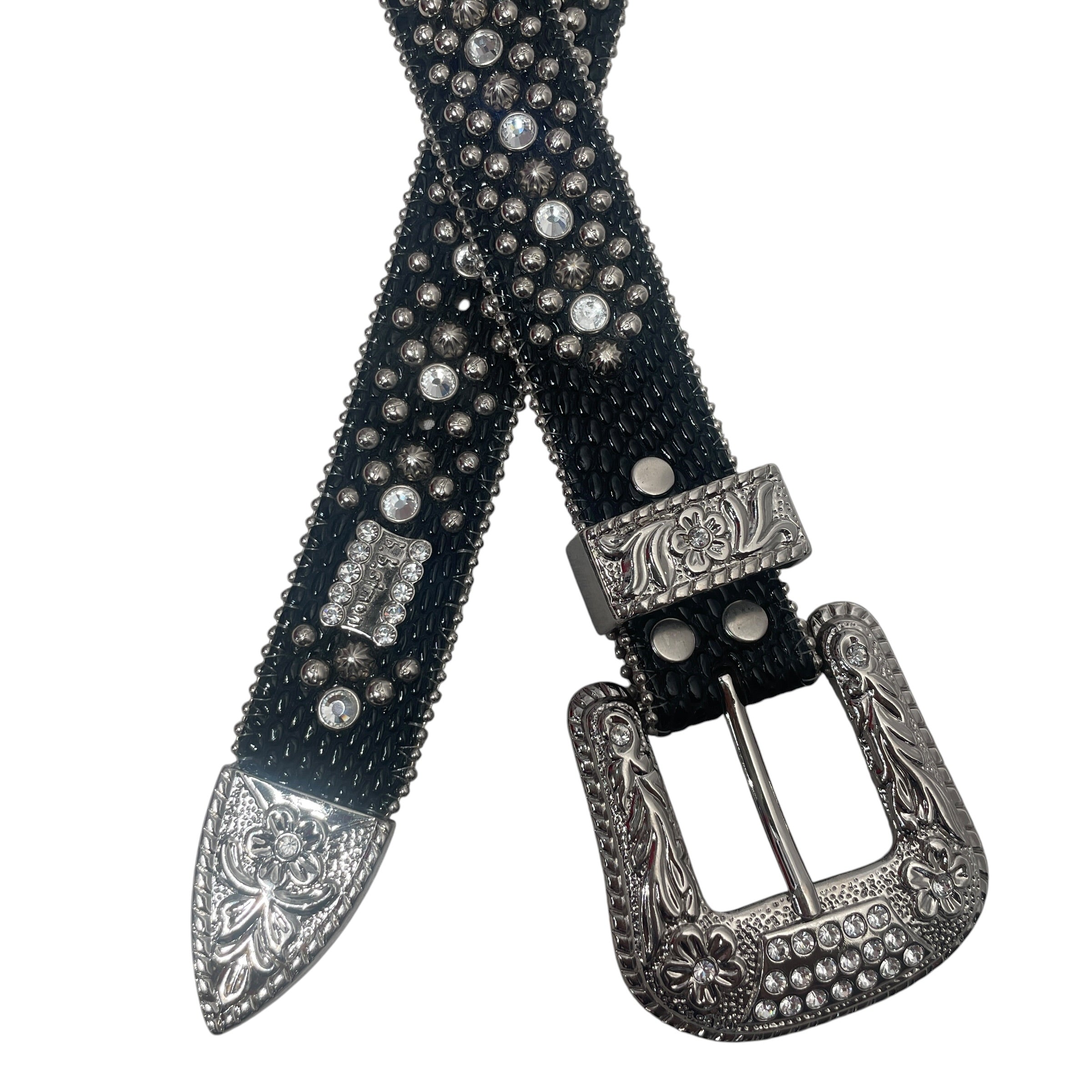 b.b.simon/Belt/Acrylic/BLK/ view 2