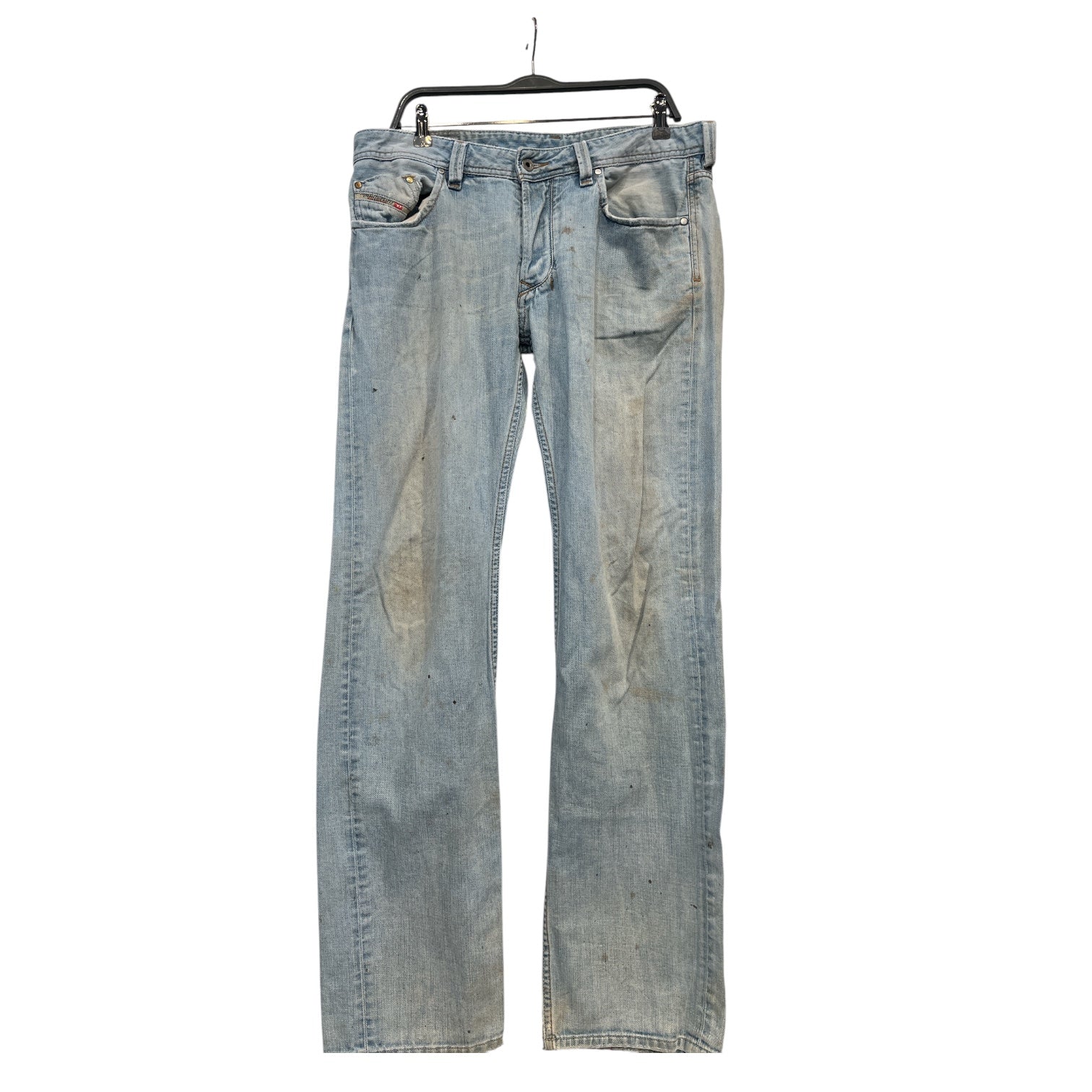 DIESEL/Straight Pants/34/Denim/BLU/LIGHTWASH view 1