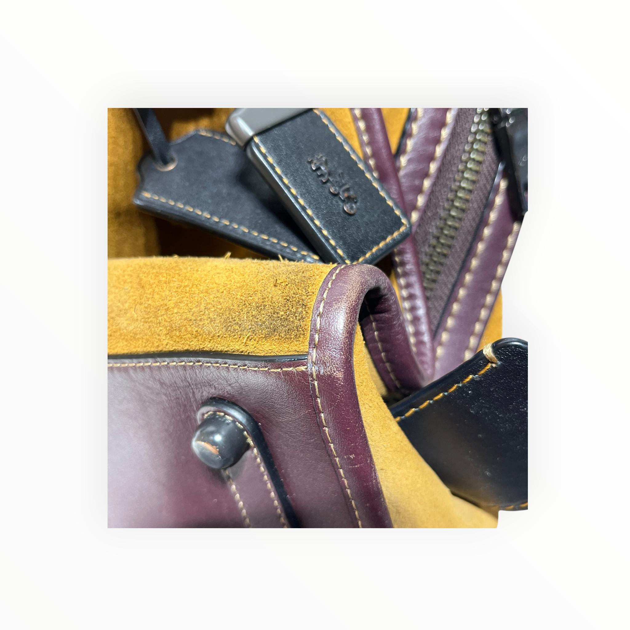 COACH/Cross Body Bag/Suede/CML/1941 ROGUE view 22