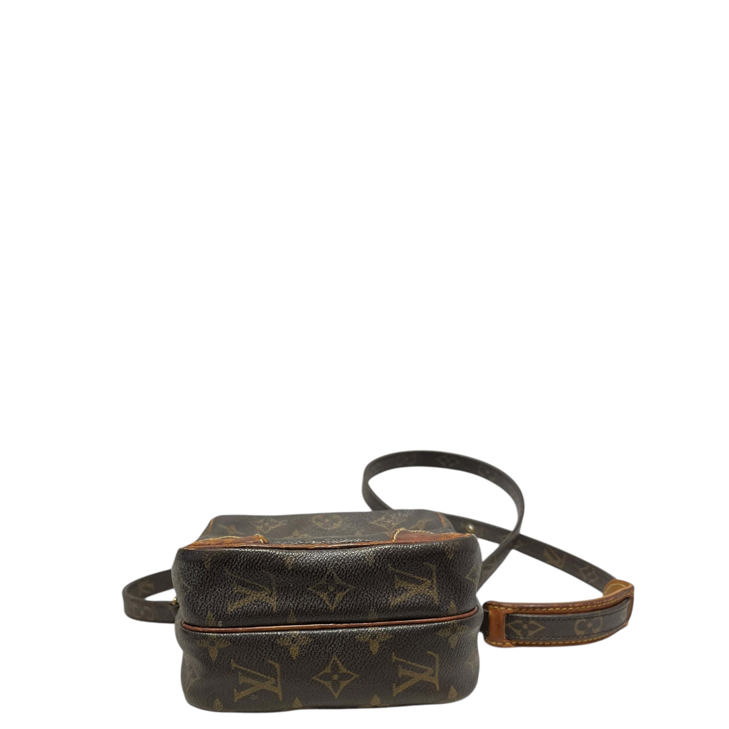 LOUIS VUITTON/Cross Body Bag/Leather/BRW/Monogram Aazone view 3
