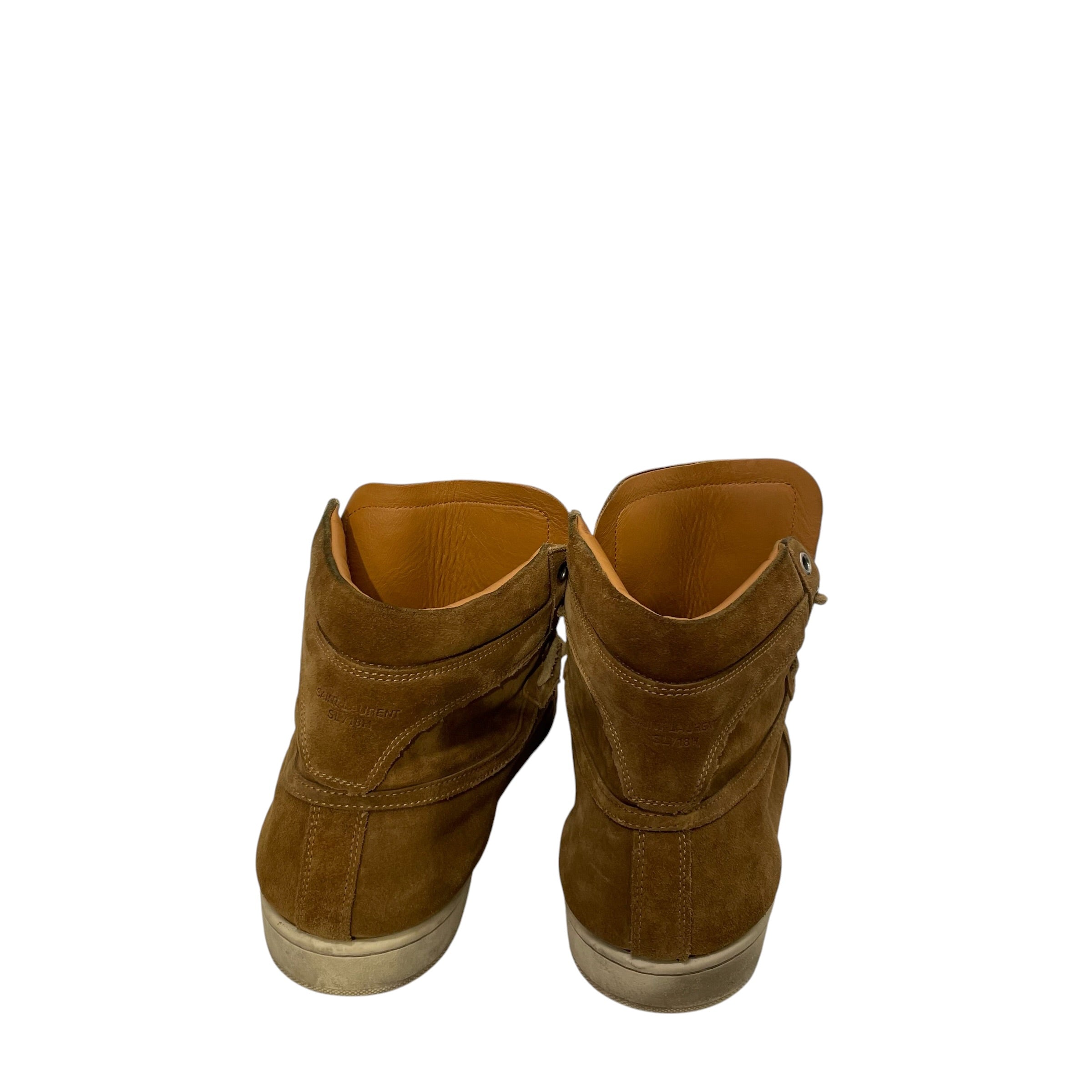 SAINT LAURENT/Hi-Sneakers/EU 41/Suede/CML/court classic view 4