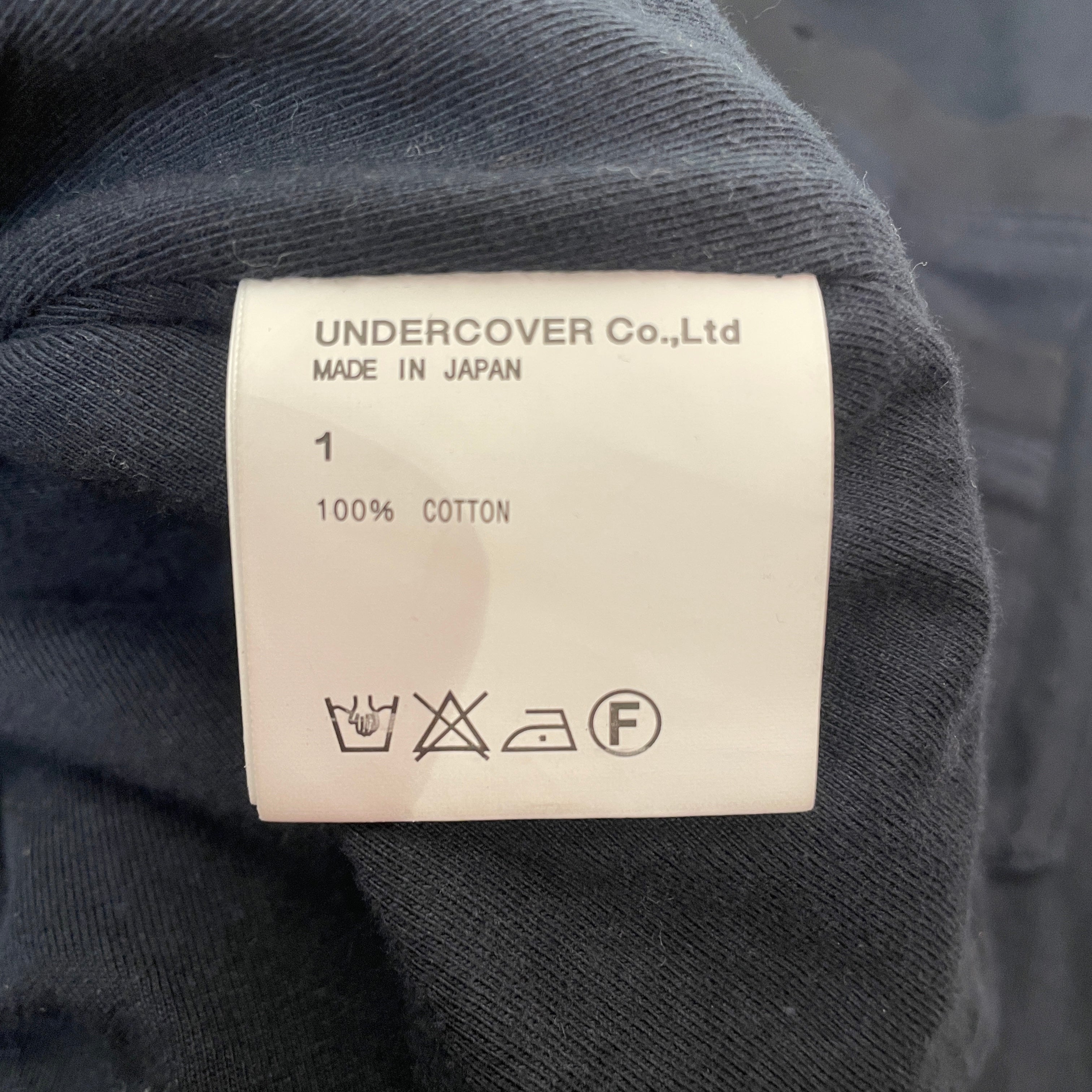 UNDERCOVER/Flight Jkt/1/Cotton/BLK/SS2006 view 4