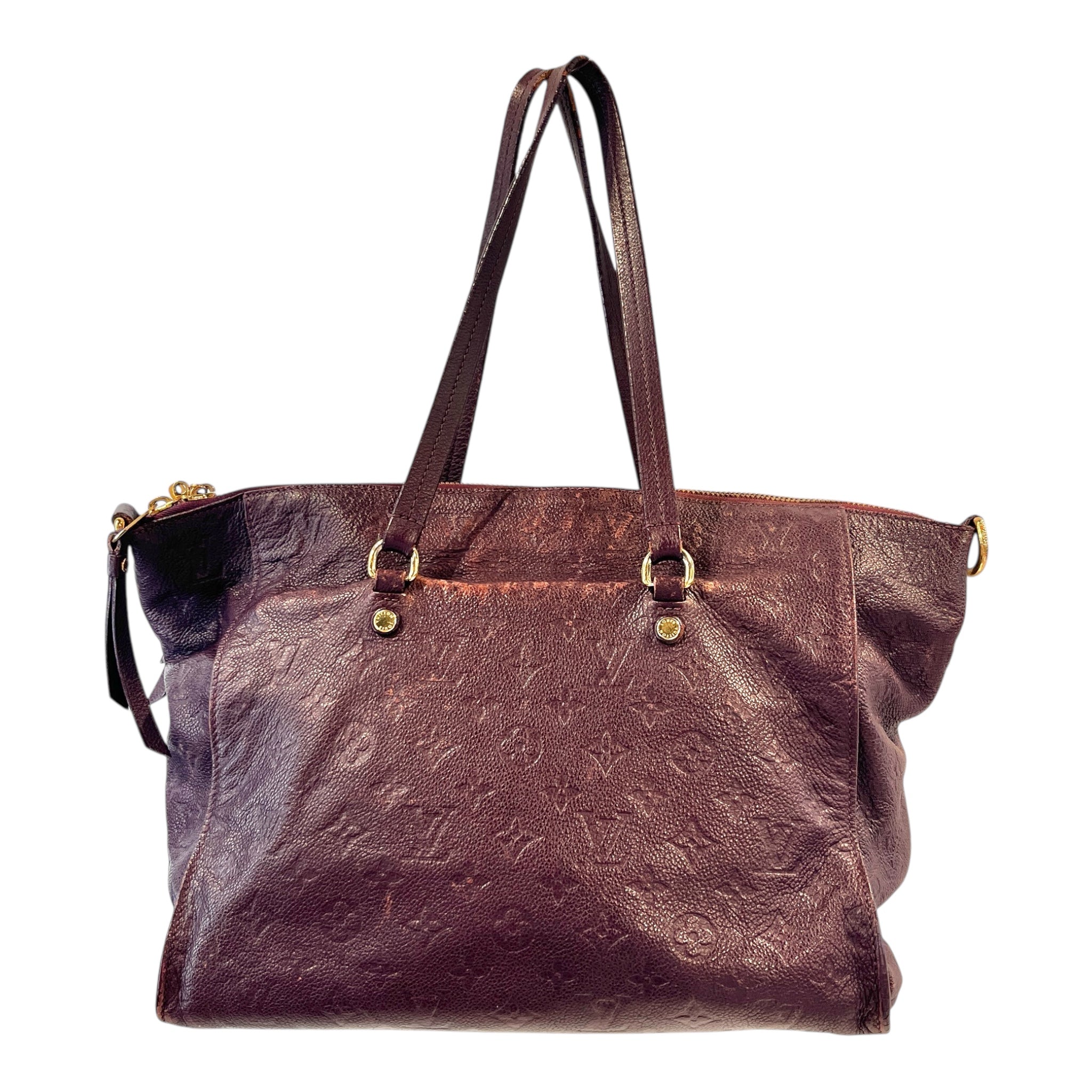 LOUIS VUITTON/Hand Bag/Monogram/Leather/PPL/AUBE EMPREINTE LUMINEUSE view 2