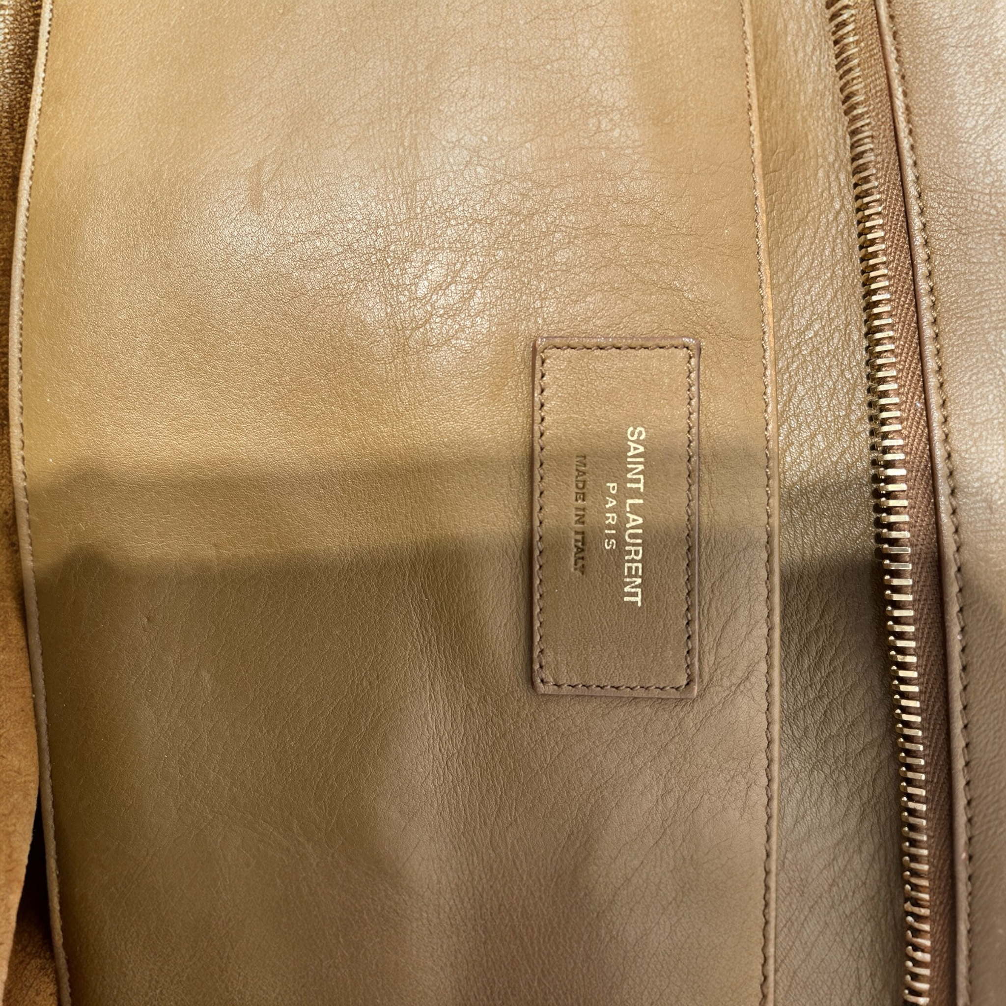 YVES SAINT LAURENT/Hand Bag/Suede/CML/ view 7