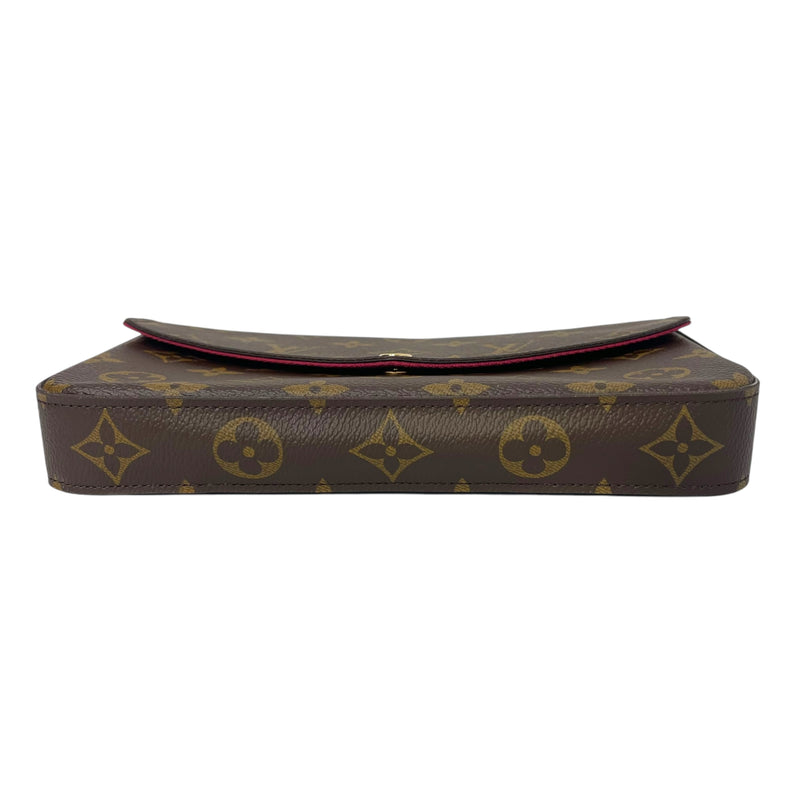 LOUIS VUITTON/Pouch/OS/Monogram/Leather/BRW/mi4175