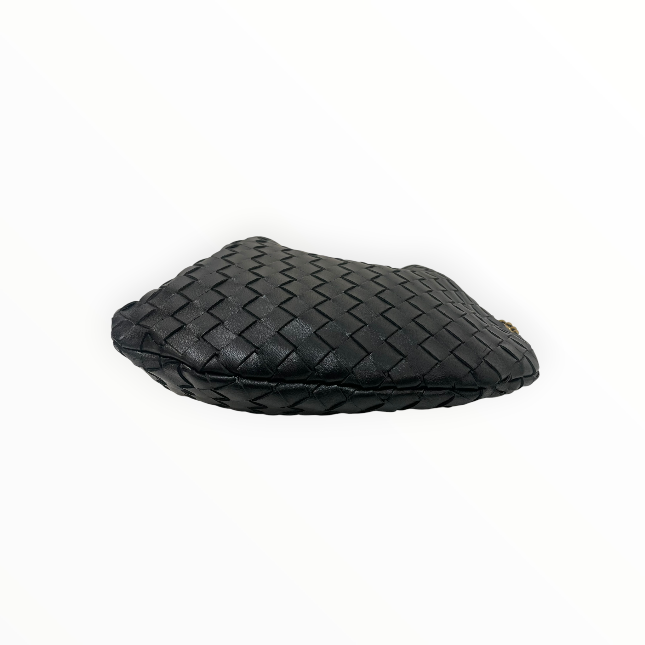 BOTTEGA VENETA/Hand Bag/Leather/BLK/intrecciato sardine view 4