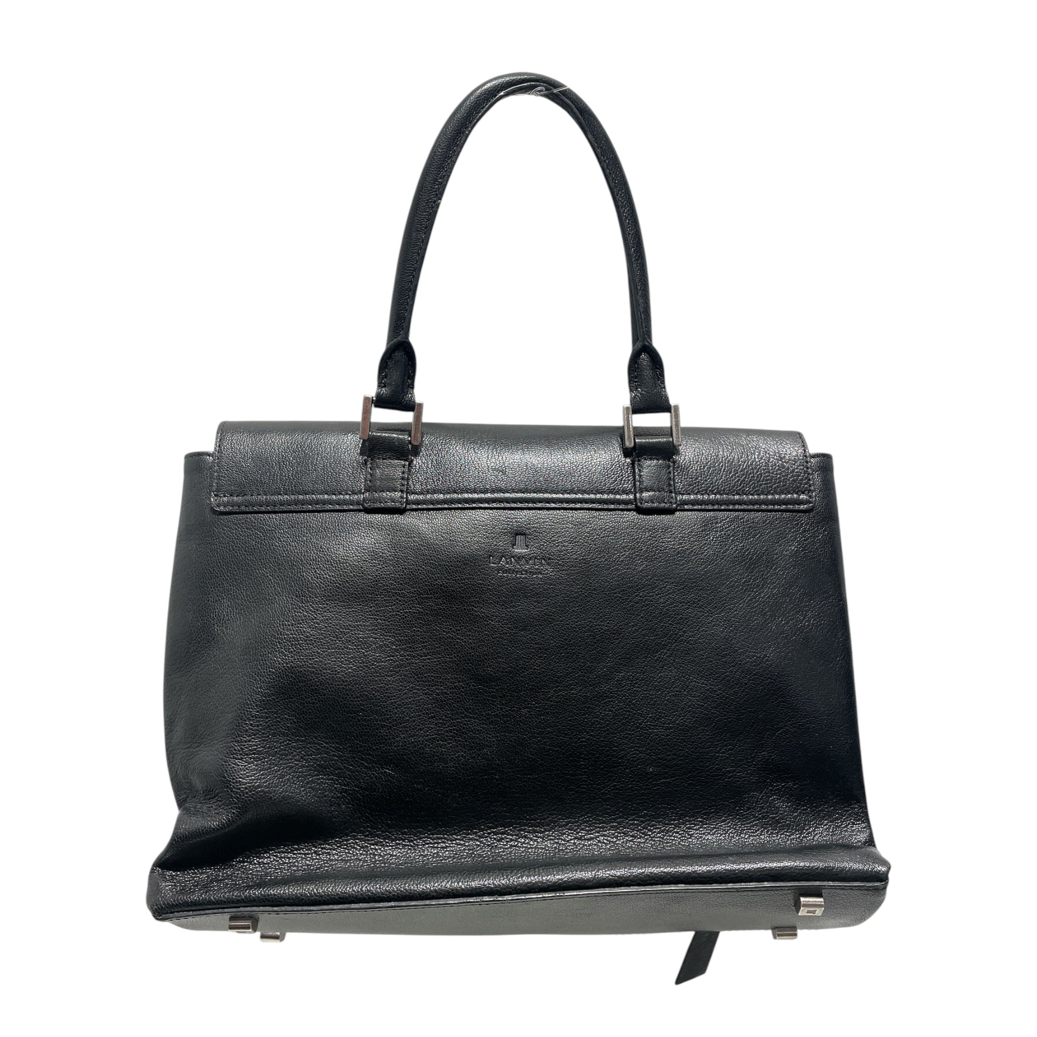 LANVIN COLLECTION/Hand Bag/Leather/BLK/ view 2