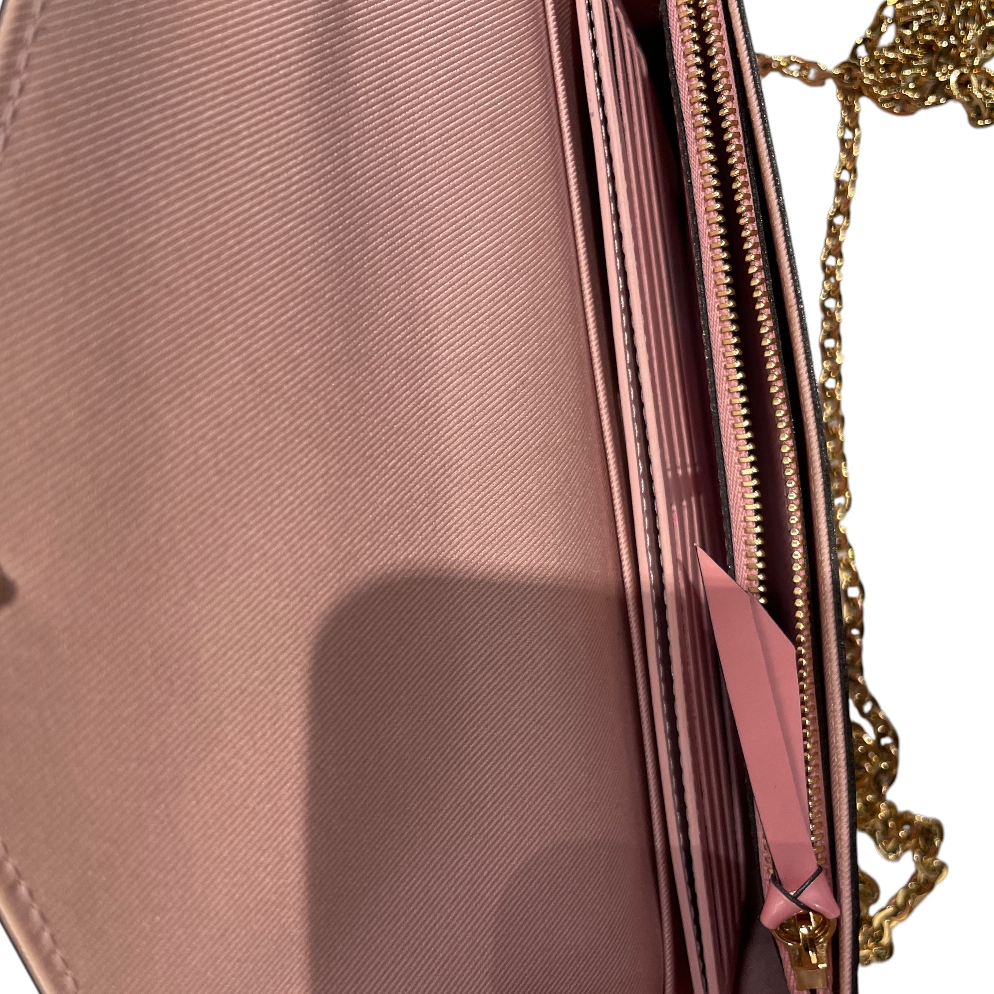 LOUIS VUITTON/Hand Bag/Monogram/Leather/PNK/pochette felicie view 7
