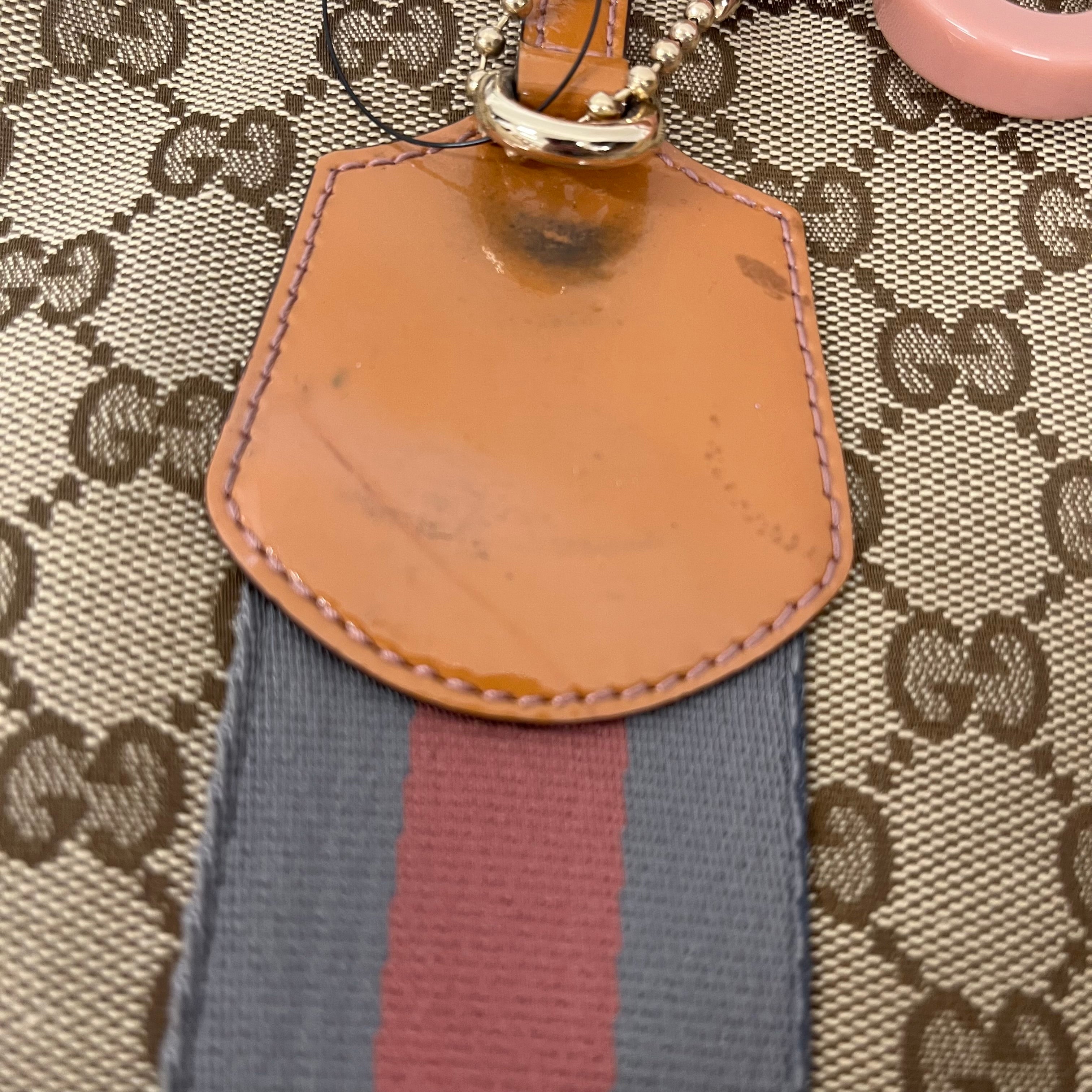 GUCCI/Tote Bag/Monogram/BRW/GG Canvas Jolie view 14