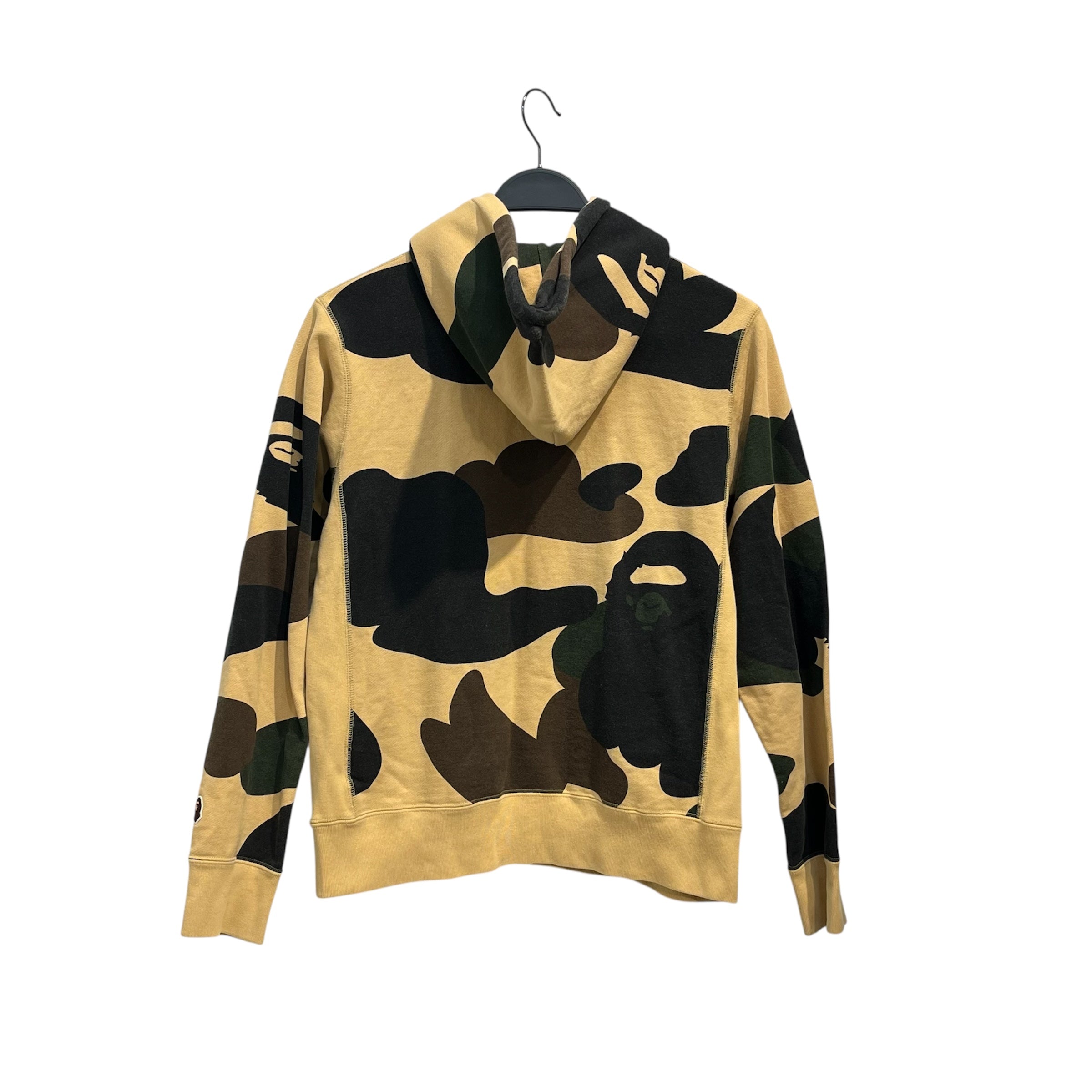 A BATHING APE/Hoodie/M/Camouflage/Cotton/GRN/Pullover/LARGE APE IN WHITE view 2