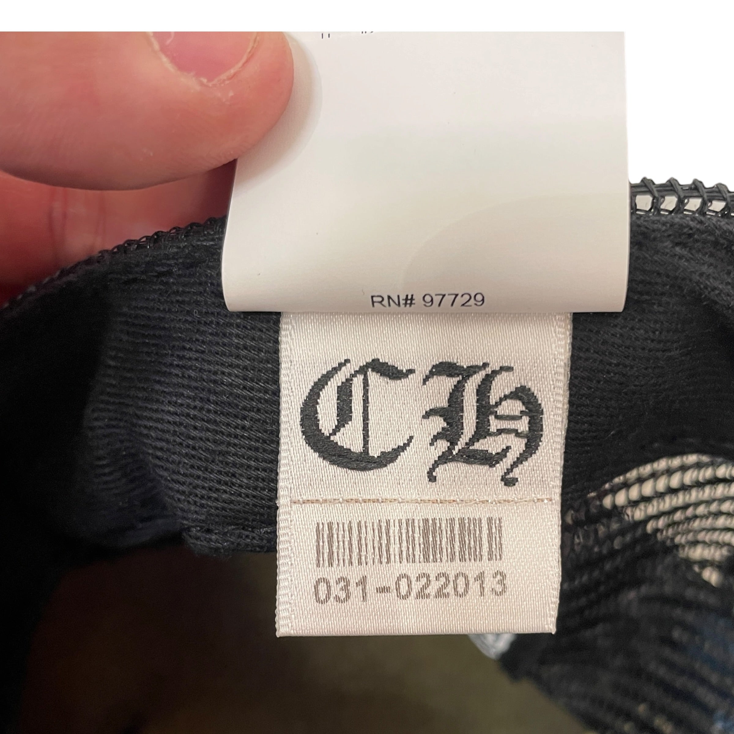 CHROME HEARTS/Cap/Cotton/BLK/MATTY BOY CHOMPER TRUCKER HAT view 7