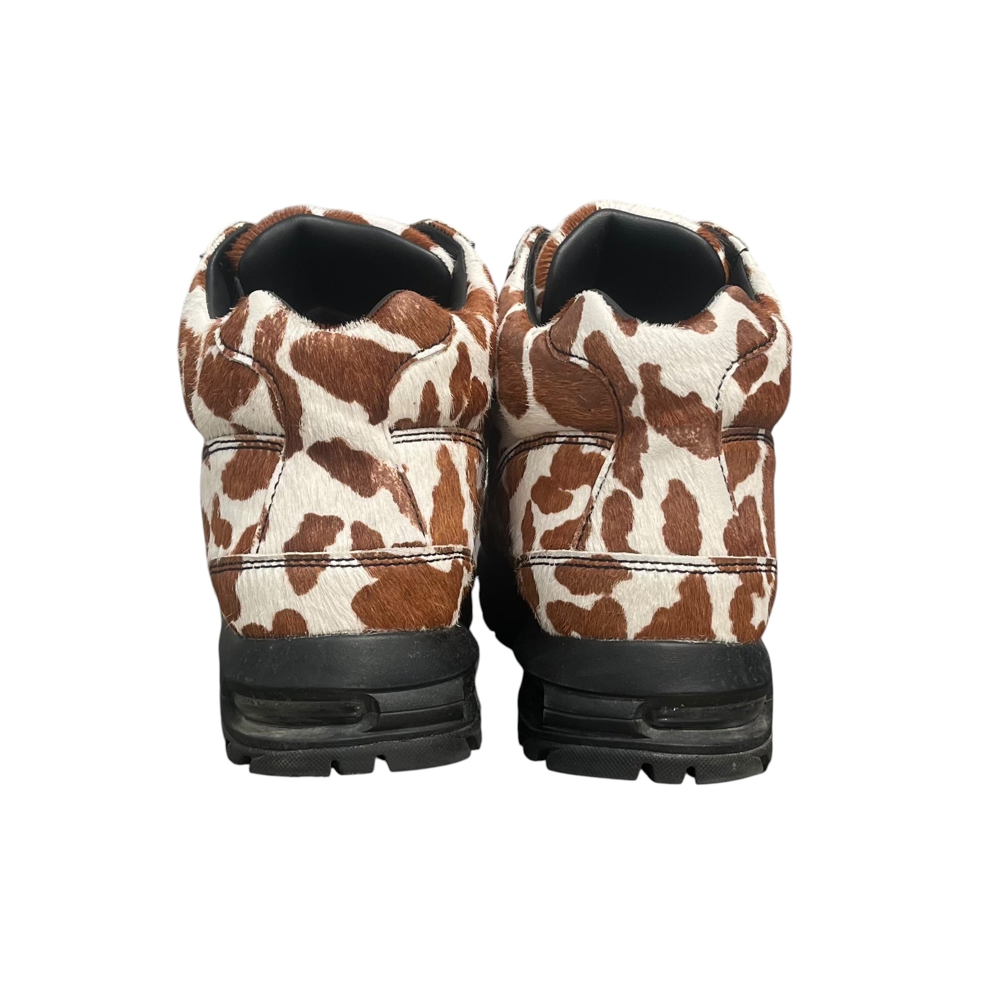 NIKE/Boots/US 13/Animal Pattern/Cotton/BRW/PONY FUR GOADOME COW view 3