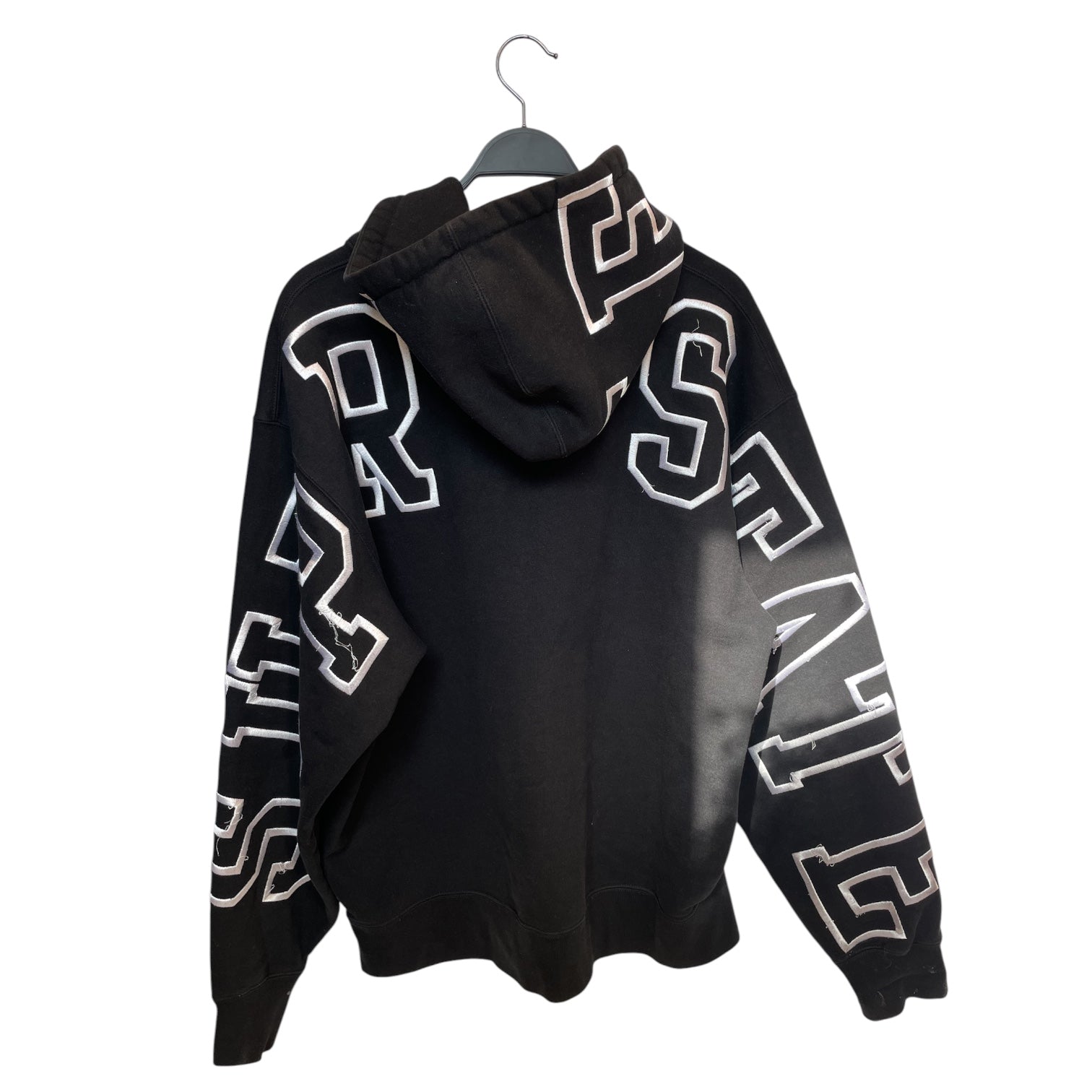 Supreme/Hoodie/L/Cotton/BLK/EMBROIDERED HOODIE view 2