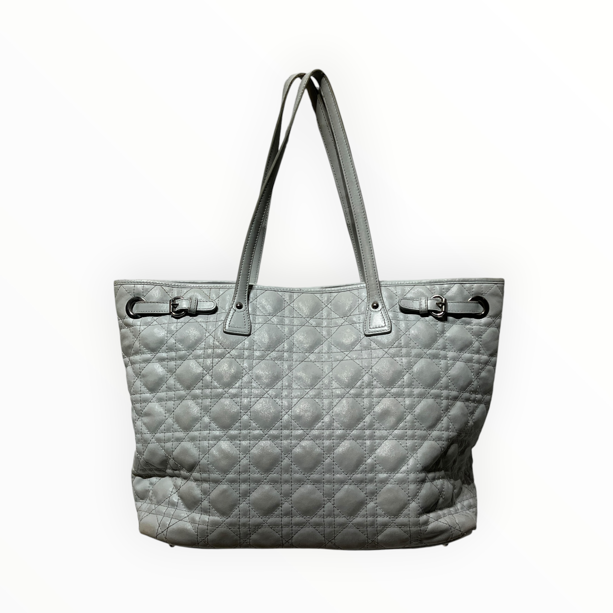 Christian Dior/Tote Bag/Leather/BLU/panarea tote bag view 2