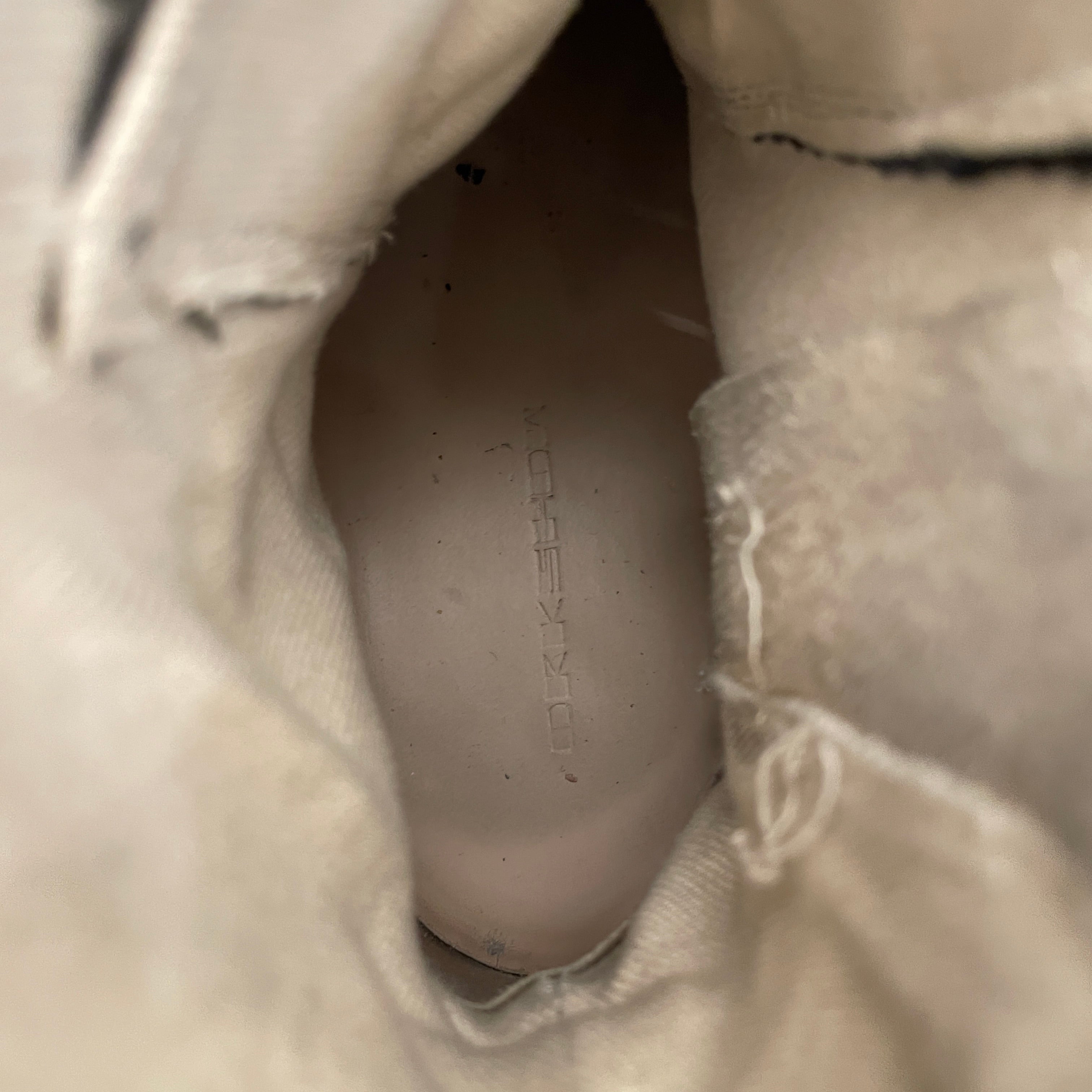 RICK OWENS DRKSHDW/Hi-Sneakers/EU 44/Acrylic/BLK/ view 3
