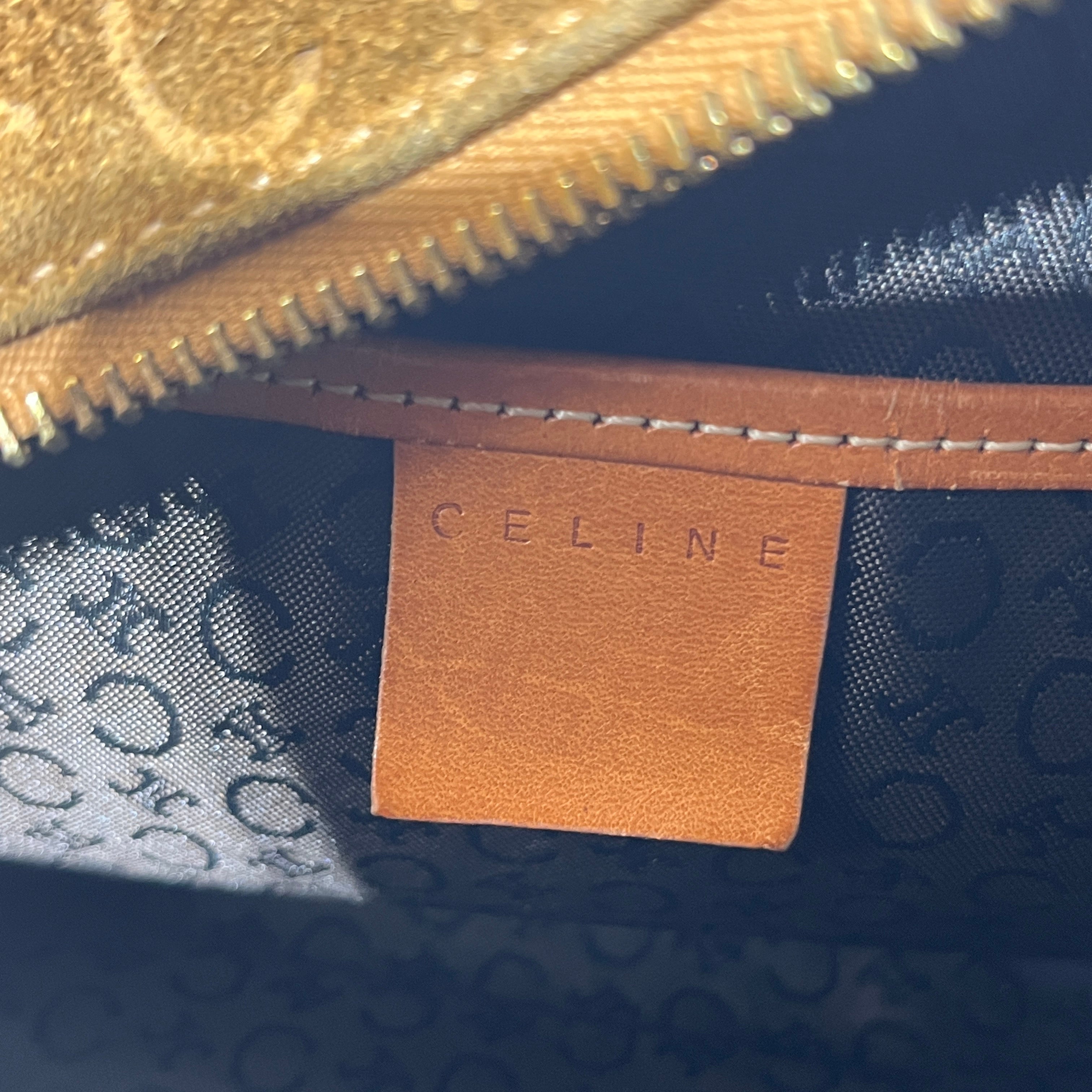 CELINE/Hand Bag/Suede/BRW/Macadam Sude view 4