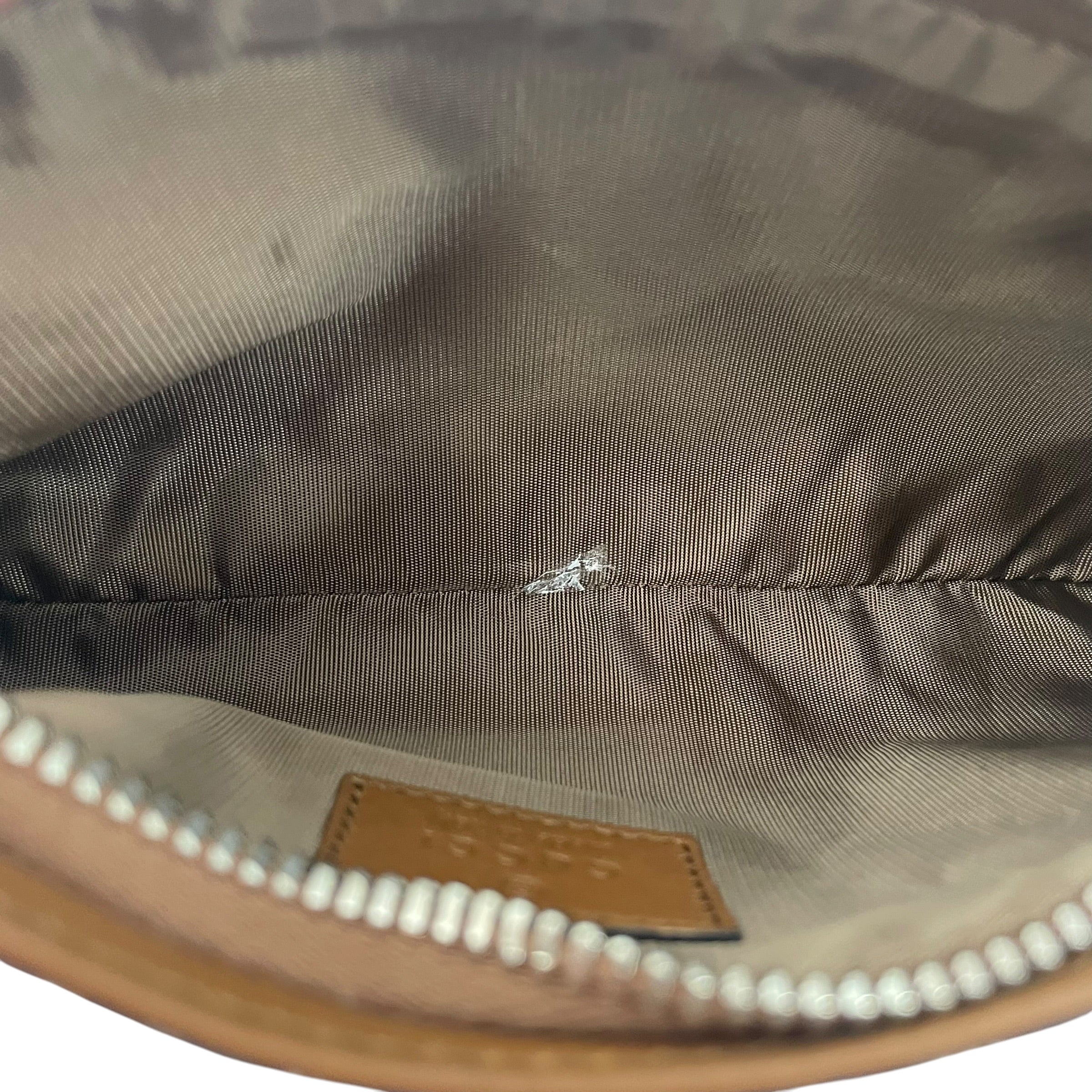 GUCCI/Hand Bag/Monogram/Denim/IDG/320696 LEATHER TRIM DENIM MONO view 5