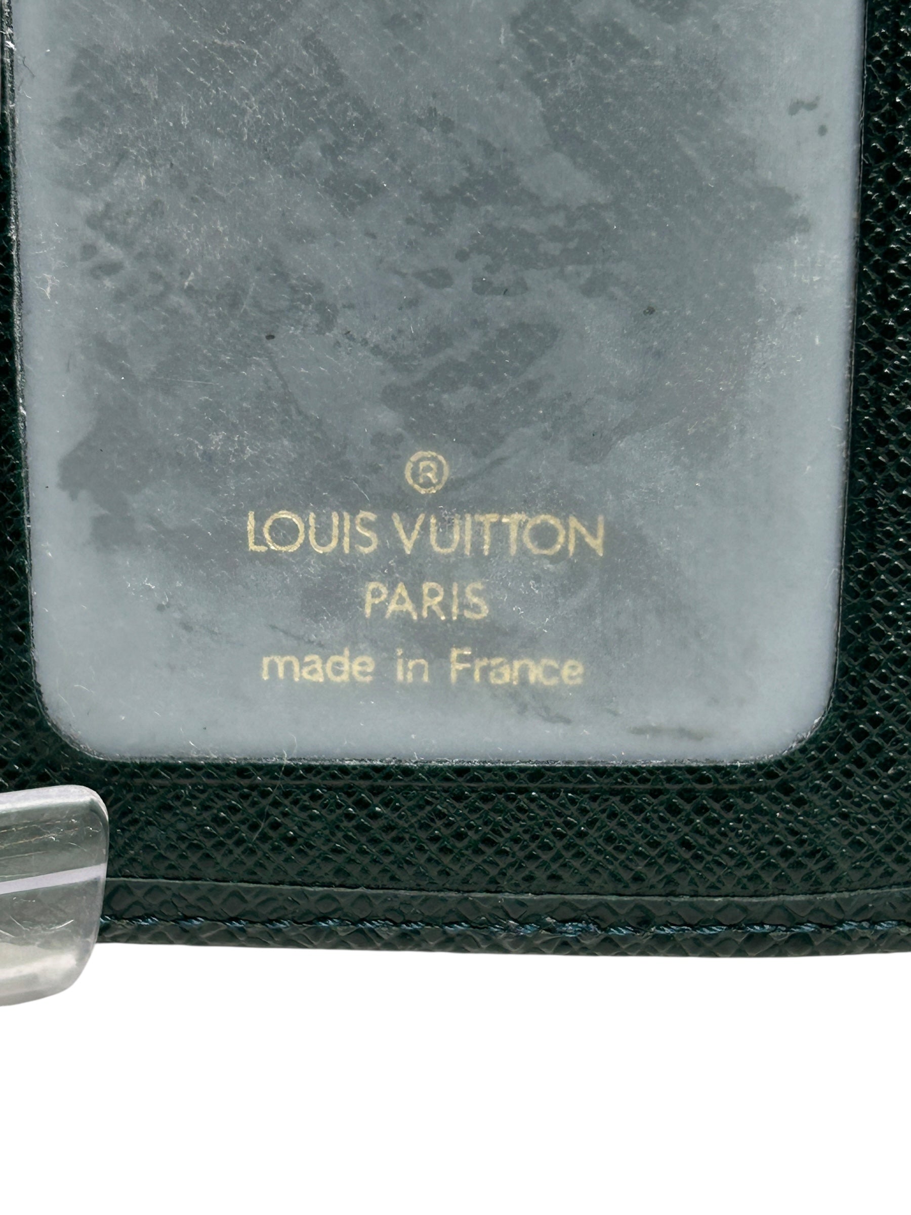 LOUIS VUITTON/Wallet/Leather/GRN/DARK GREEN CARD HOLDER view 3