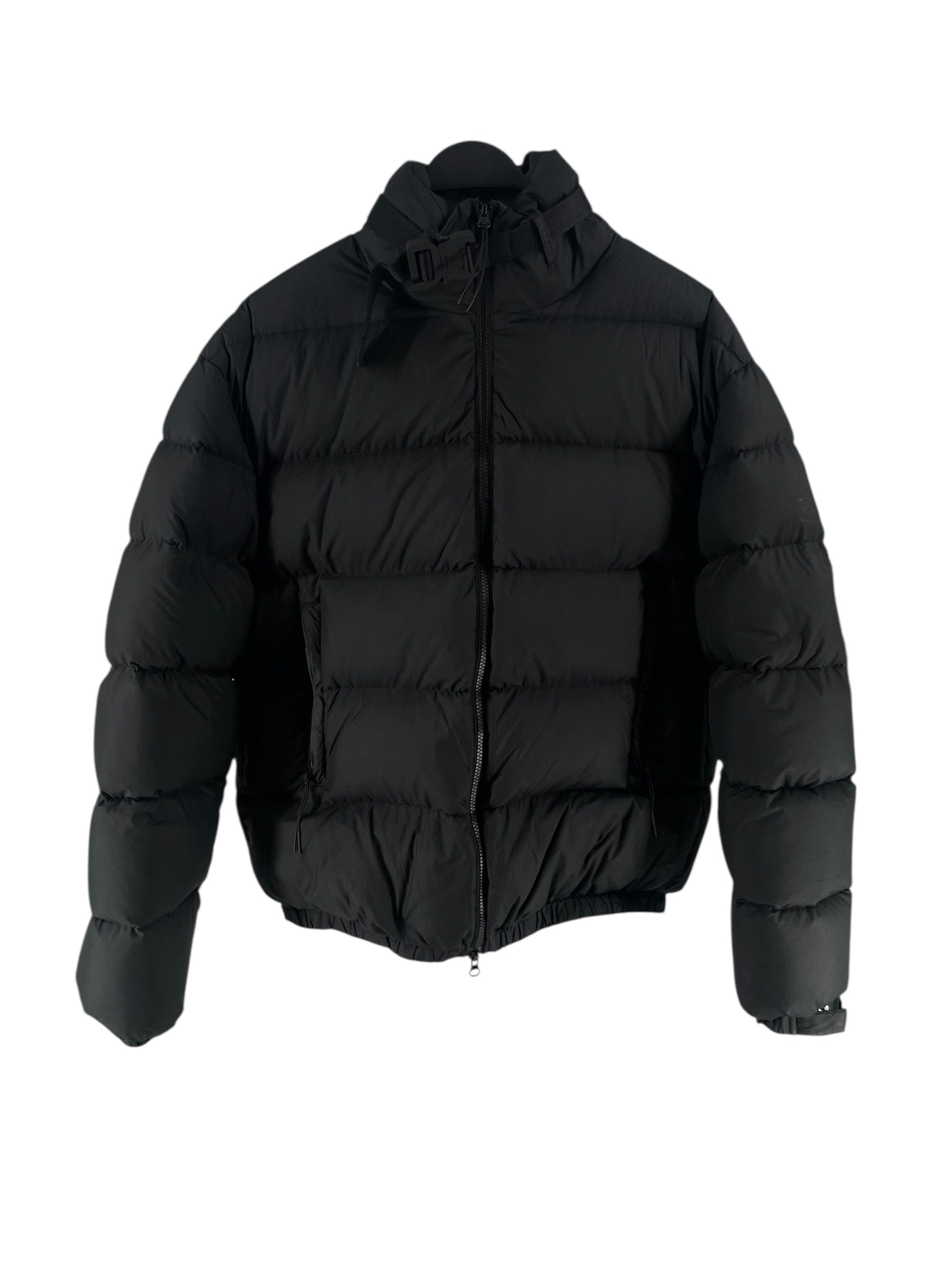1017 ALYX 9SM(ALYX)/Puffer Jkt/L/Nylon/BLK/ROLLERCOASTER BUCKLE PUFFER view 1