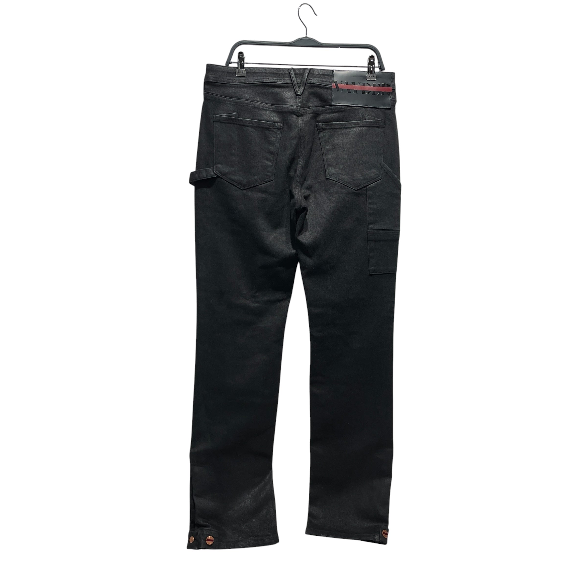 VAYDER/Skinny Pants/32/Cotton/BLK/GIOVANNI COATED JEANS view 2
