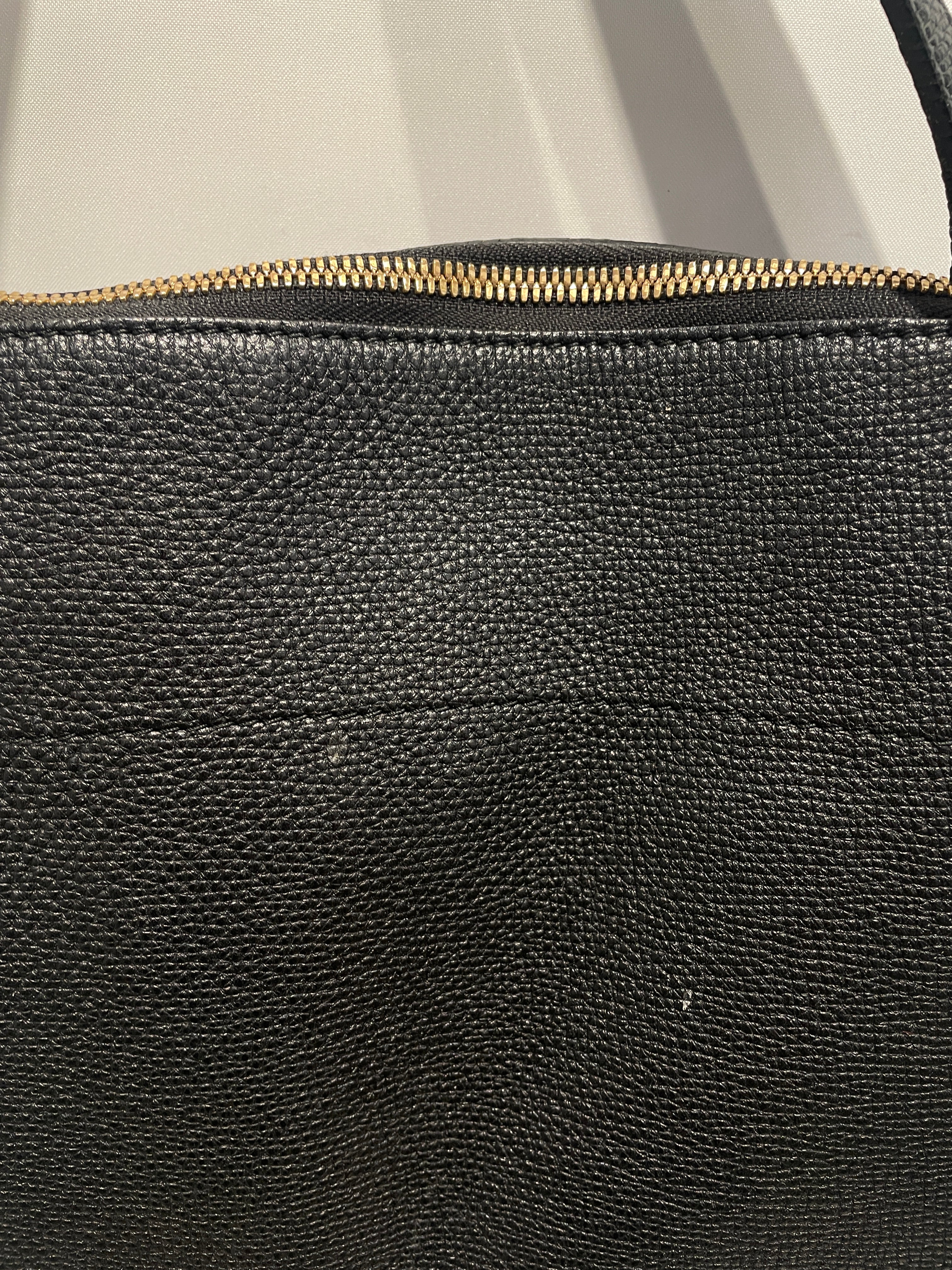 BURBERRY/Tote Bag/Leather/BLK/ view 4