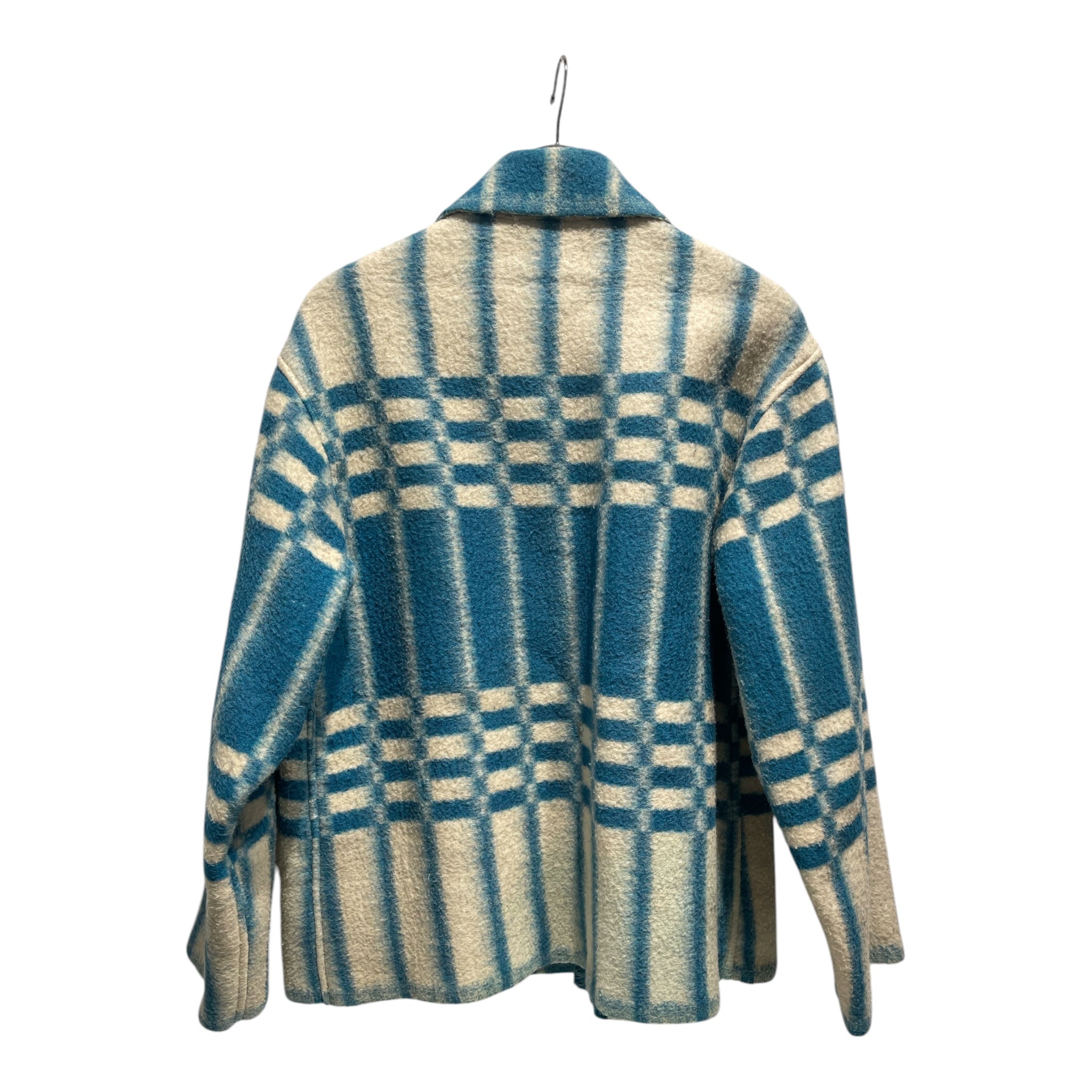 BODE/Jacket/L/Wool/BLU/Stripe/wool blend chore jckt view 2