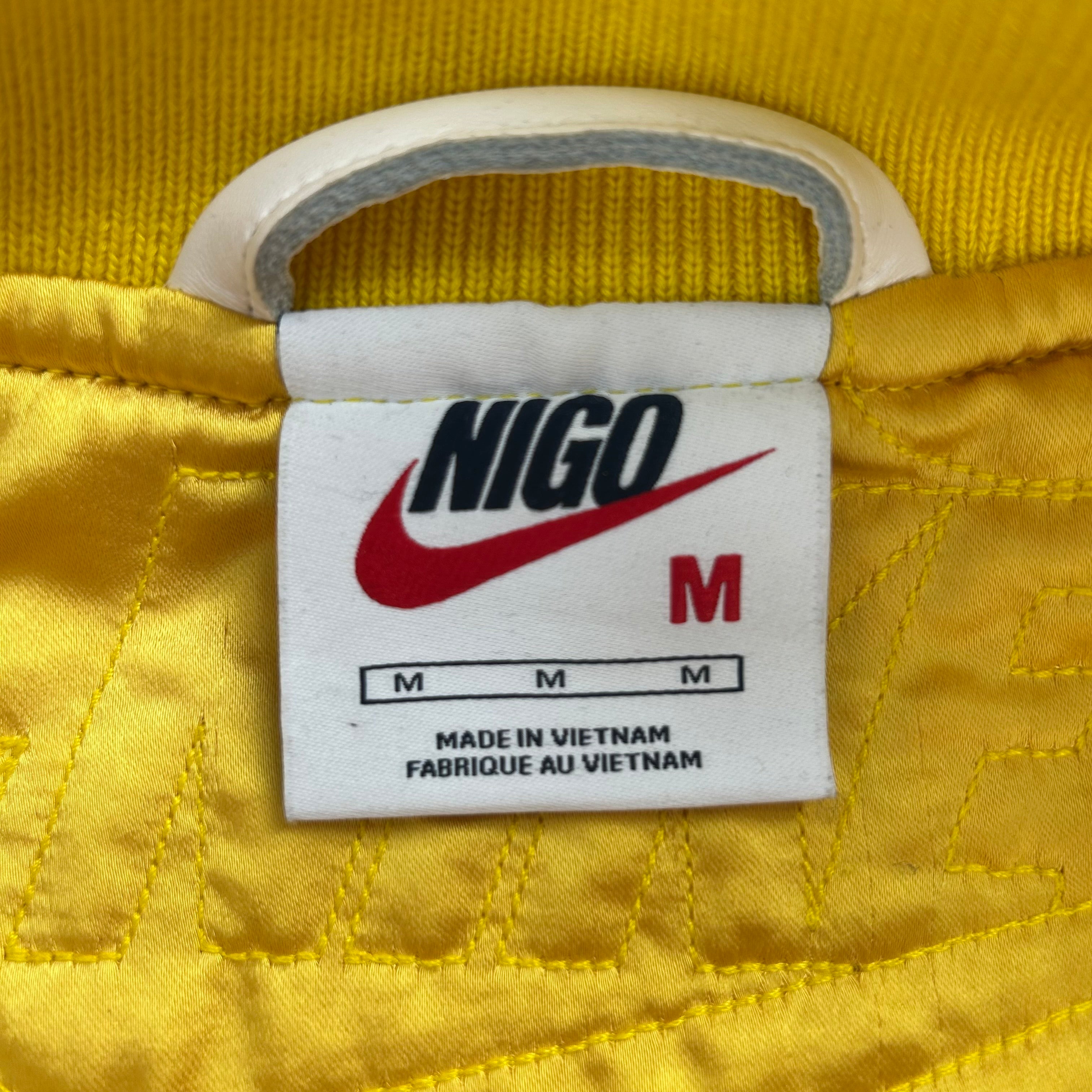 NIKE/Jacket/Wool/YLW/NIGO VARSITY JACKET view 3
