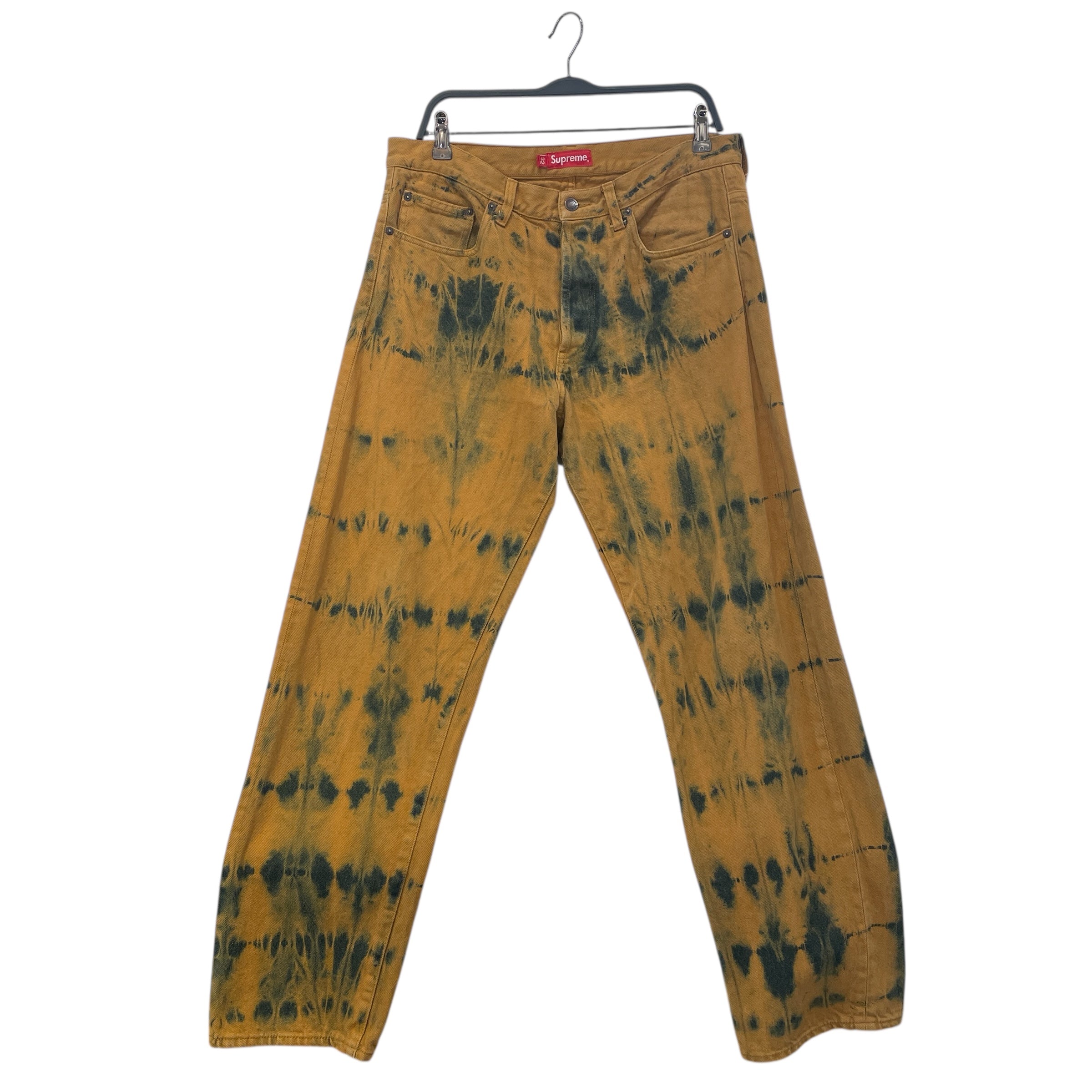 Supreme/Straight Pants/32/Denim/CML/All Over Print/FW22 Rust Dyed Jeans view 1