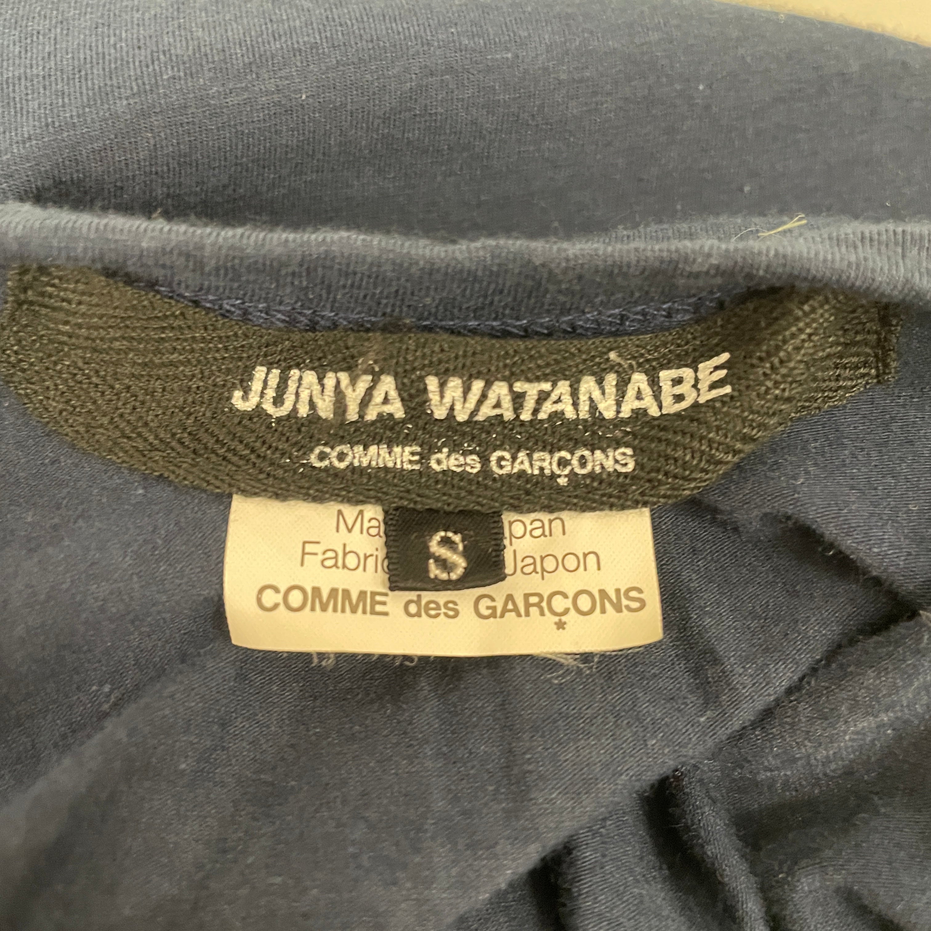 JUNYA WATANABE COMME des GARCONS/Dress/S/Cotton/NVY/2007 / HOODED DRESS view 3