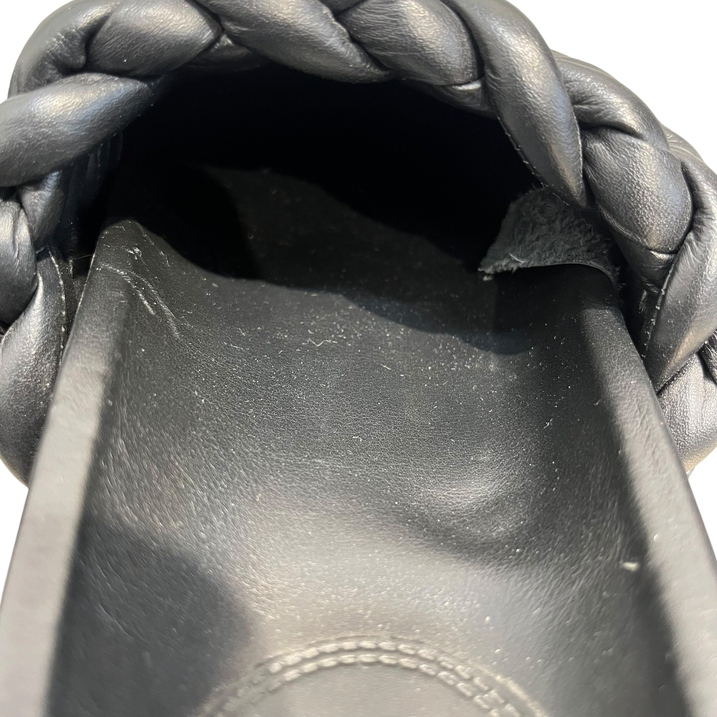 Chloe/Shoes/US 6.5/Leather/BLK/Slip-on/BRAIDED UPPER view 4