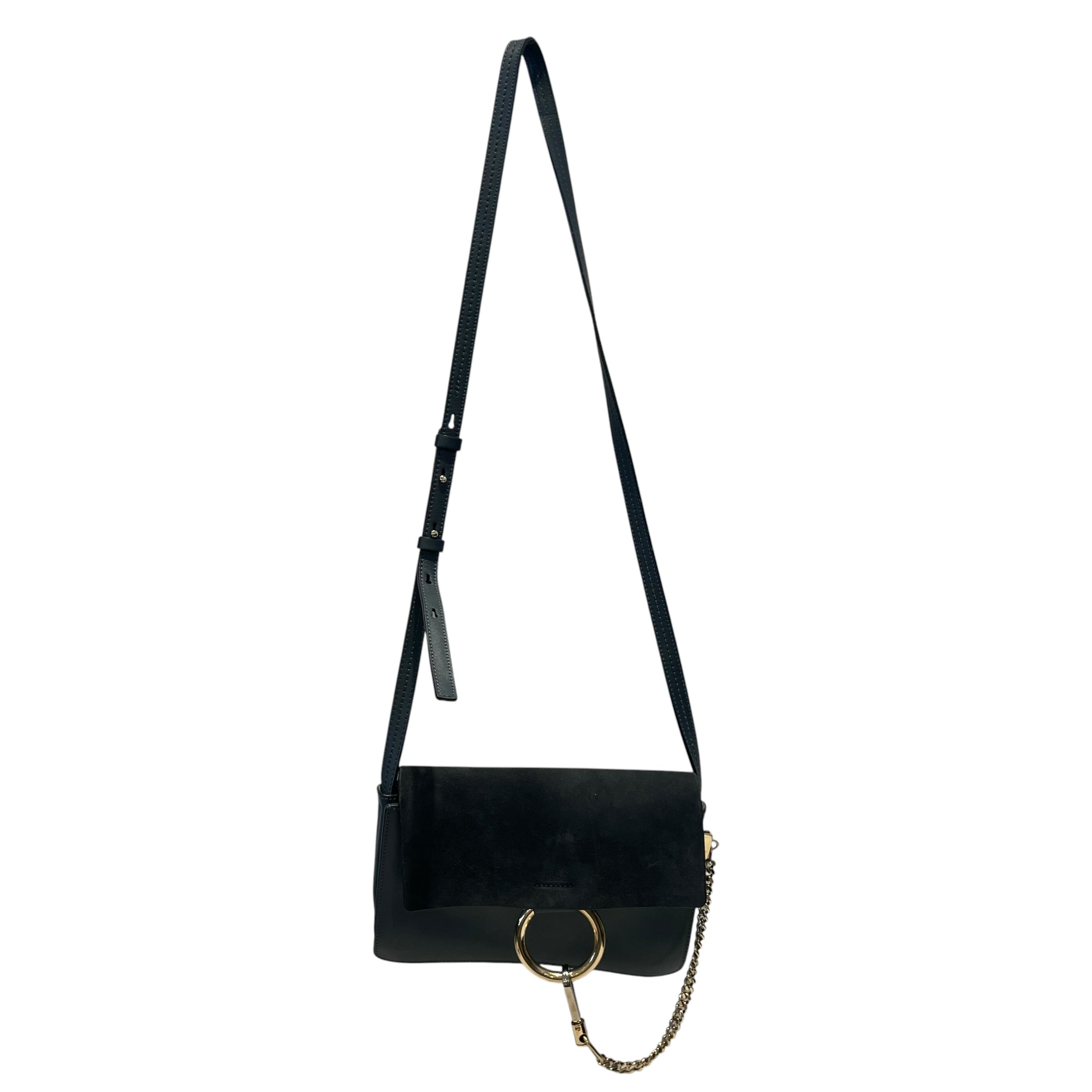 Chloe/Hand Bag/Suede/GRY/SMall Suede Shoulder Bag view 1