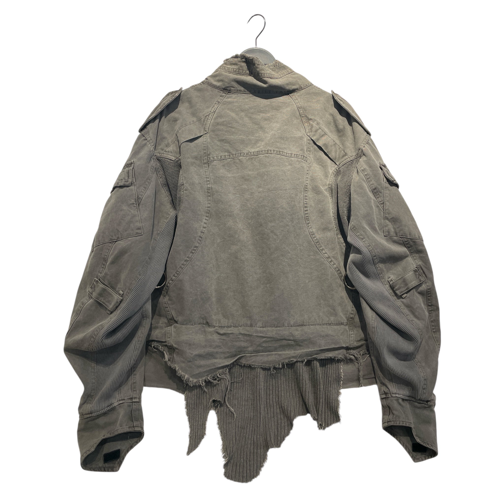 D5ove/Denim Jkt/1/Cotton/GRY/ view 2