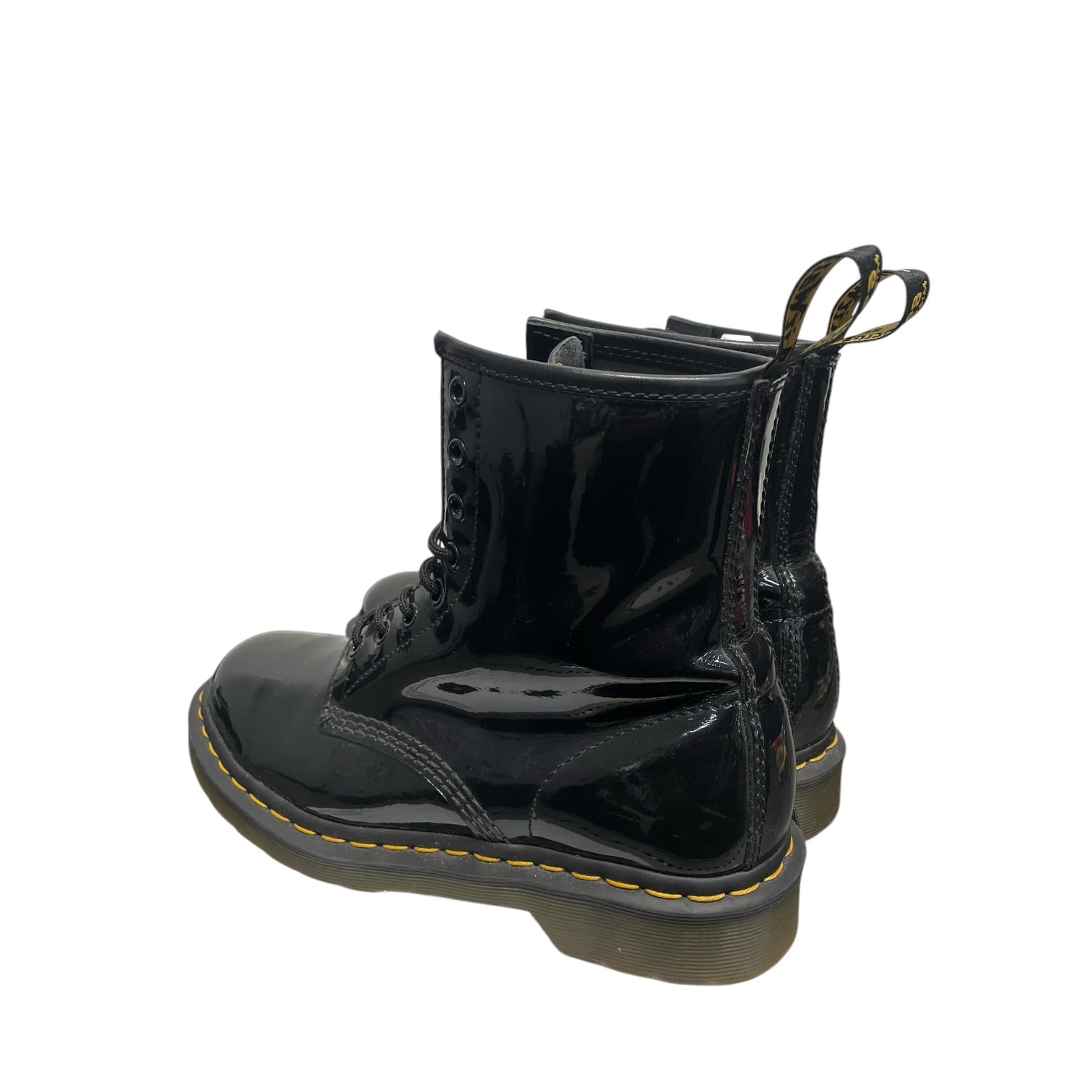 Dr.Martens/Lace Up Boots/US 9/Leather/BLK/Patent Leather 1460 8-Eye Boot view 2