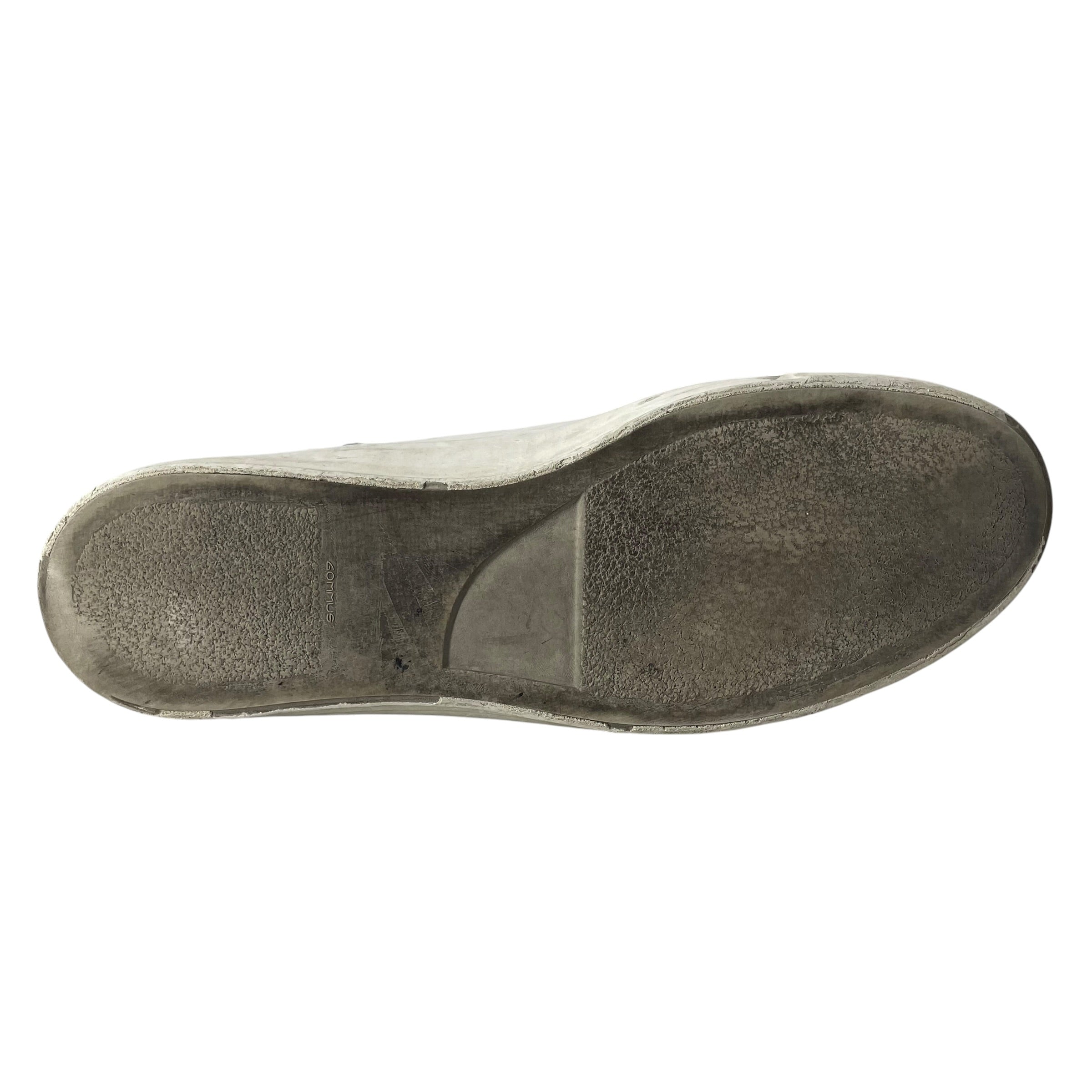 Maison Margiela/Hi-Sneakers/EU 46/WHT/RUBBER ROUND TOE view 5
