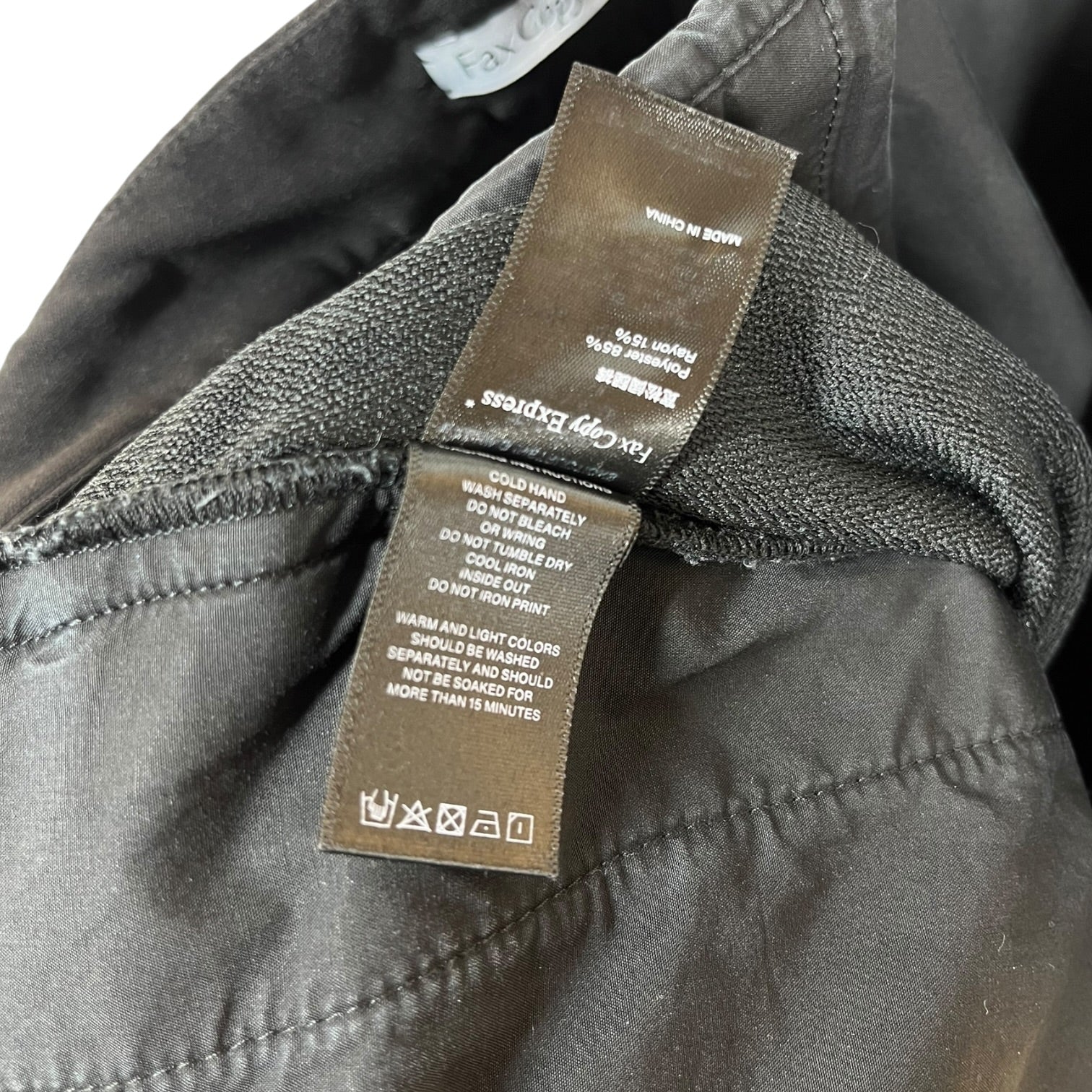 Fax Copy Express/Pants/L/Cotton/BLK/ view 4